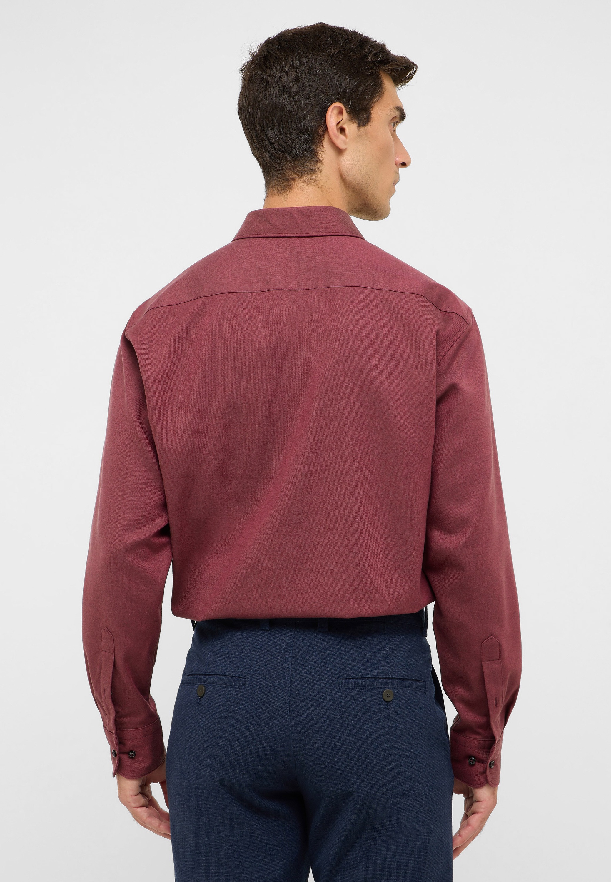 Eterna Langarmhemd »MODERN FIT«, EASY IRON (bügelleicht)