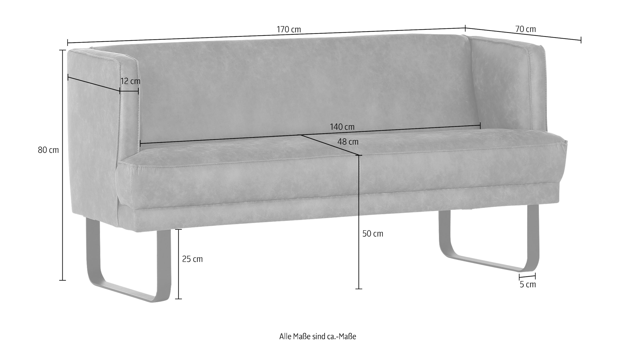 kaufen BAUR Küchensofa »Brown« Factory | Gutmann