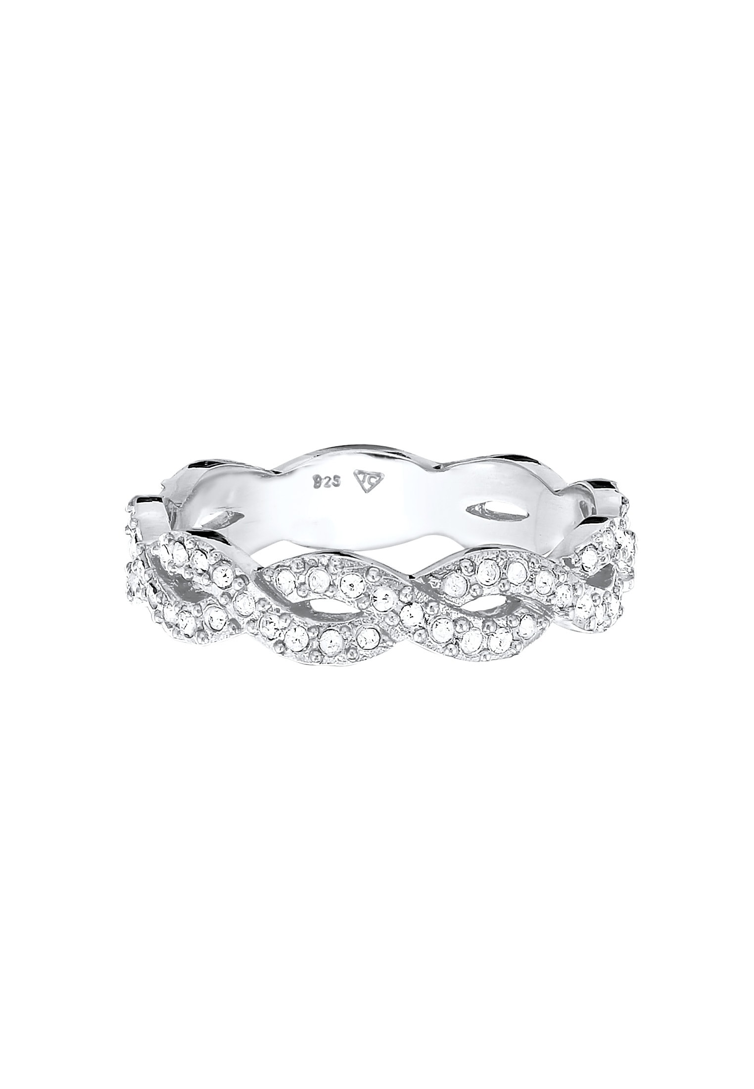 Elli Fingerring »Infinity Kristalle Unendlichkeit Liebe 925 Silber«