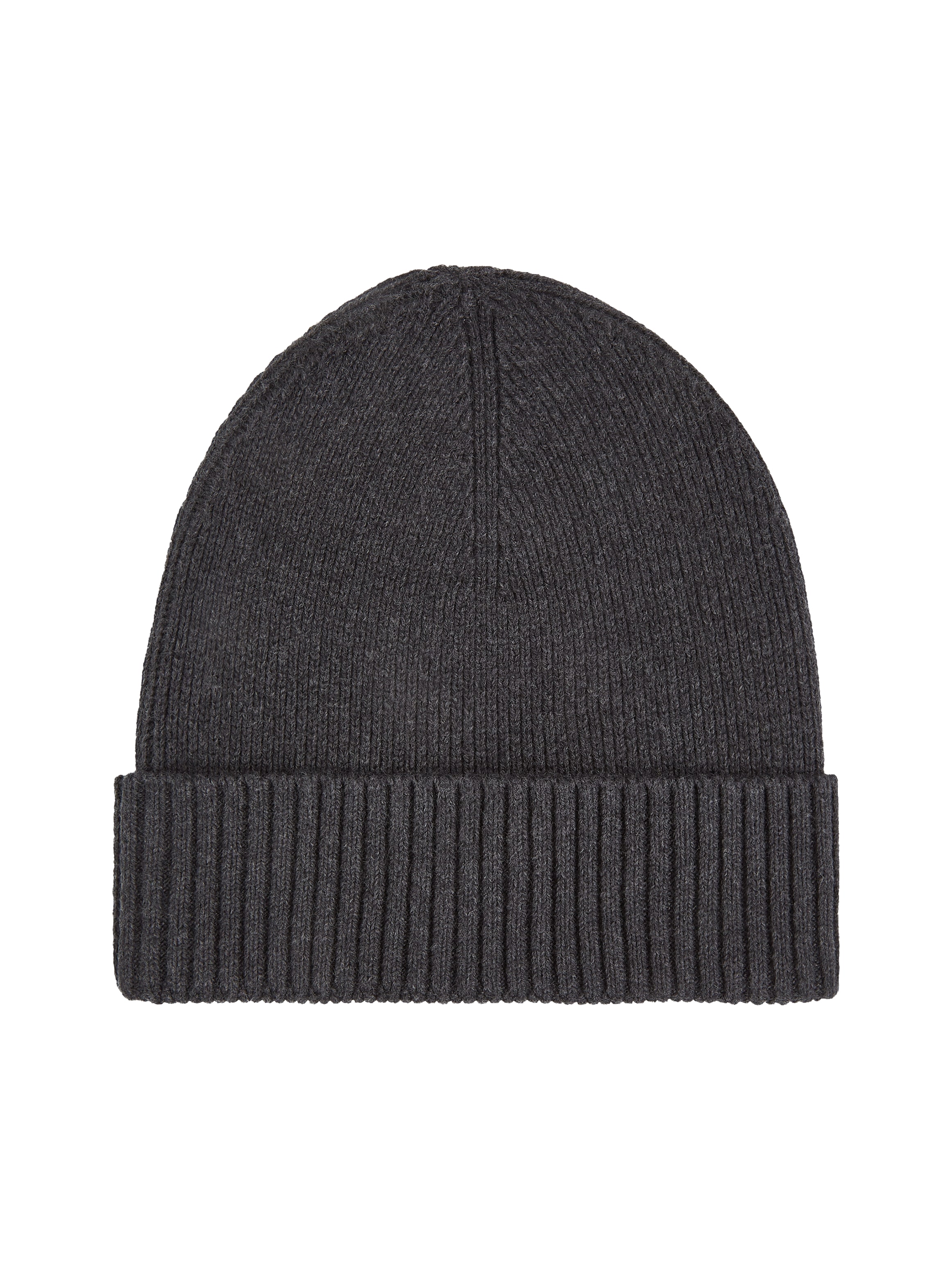 Tommy Hilfiger Strickmütze »TH FLAG PIMA COTTON BEANIE«, mit Logostickerei