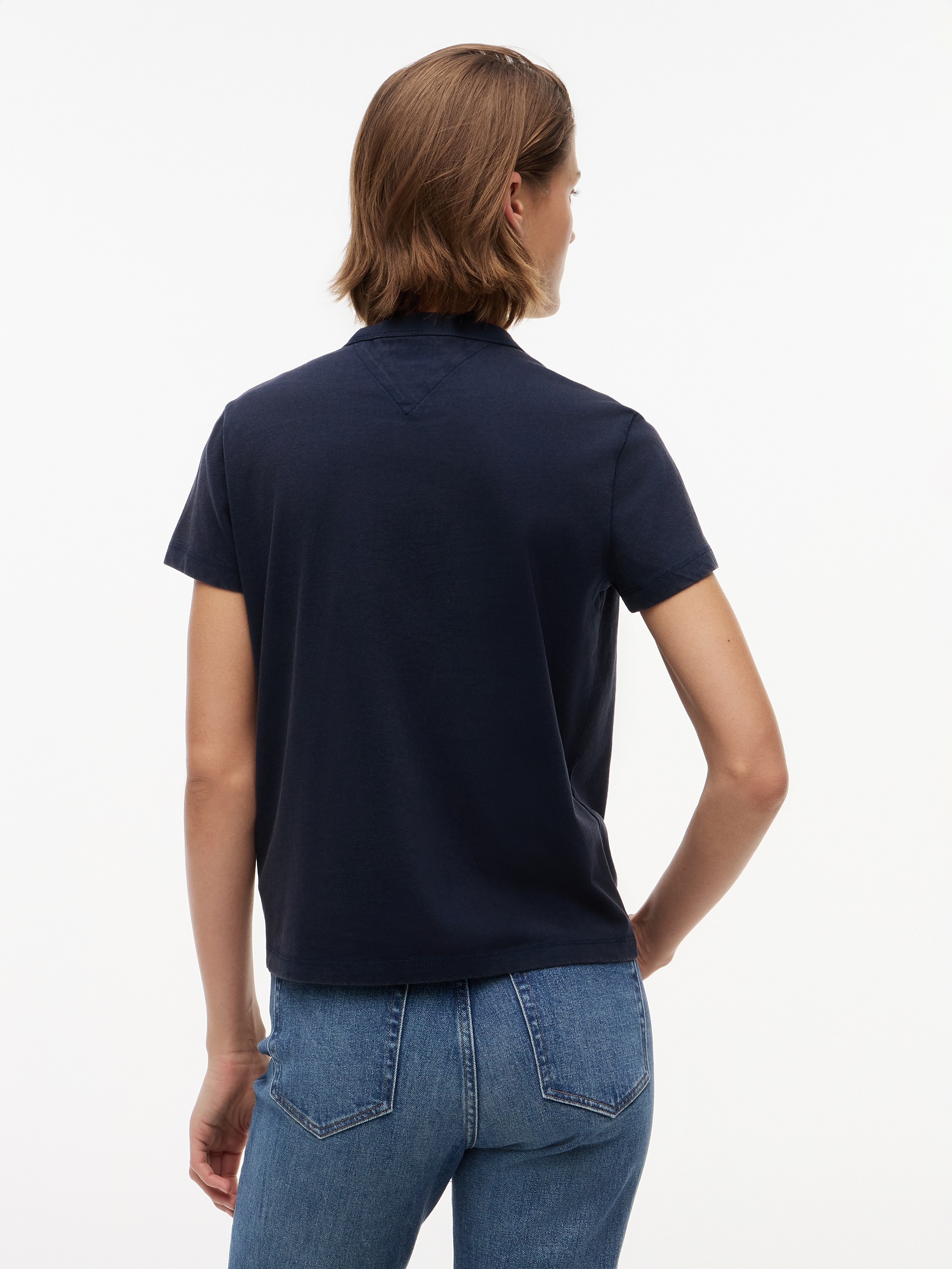 Tommy Jeans Kurzarmshirt »TJW REG HERITAGE LOGO SS TEE« Baumwolle, regular fit