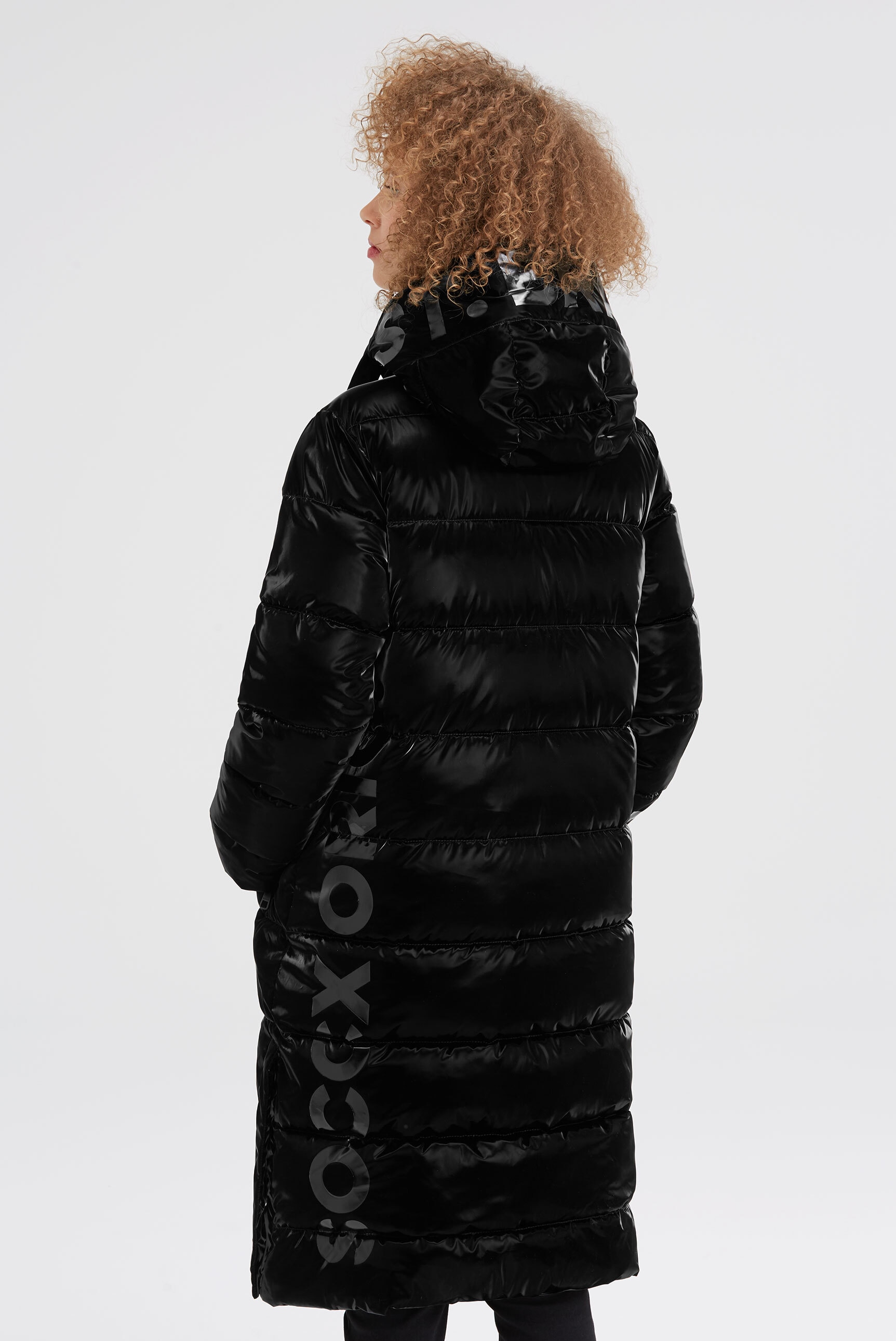 SOCCX Parka mit Kapuze mit Reißverschluss an den Einschubtaschen