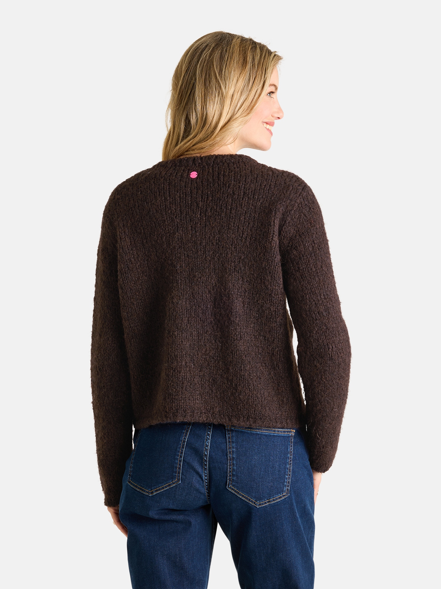 Lieblingsstück Strickjacke »KianaL« mit Alpakawolle und Wolle
