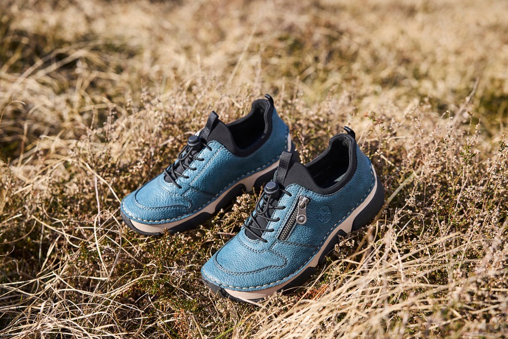 Rieker Slip-On Sneaker, Schlupfschuh, Halbschuh, Freizeitsneaker, Gummizug, günstig online kaufen