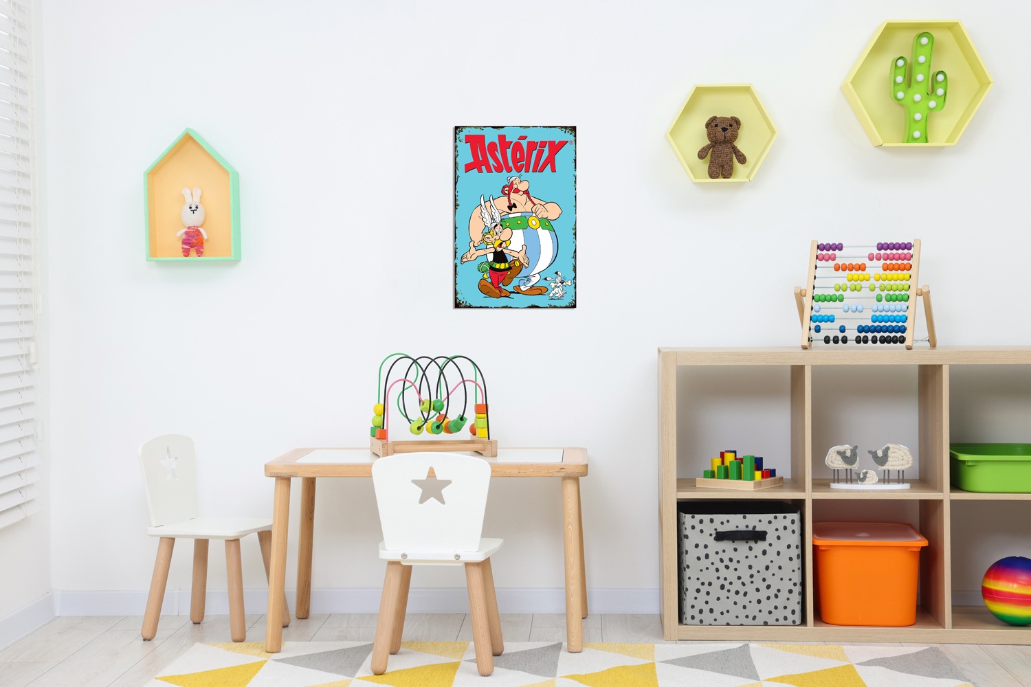 LuckyLinde Metallbild "Asterix, Obelix und Idefix", Cartoon-Comic-Fantasy-F günstig online kaufen