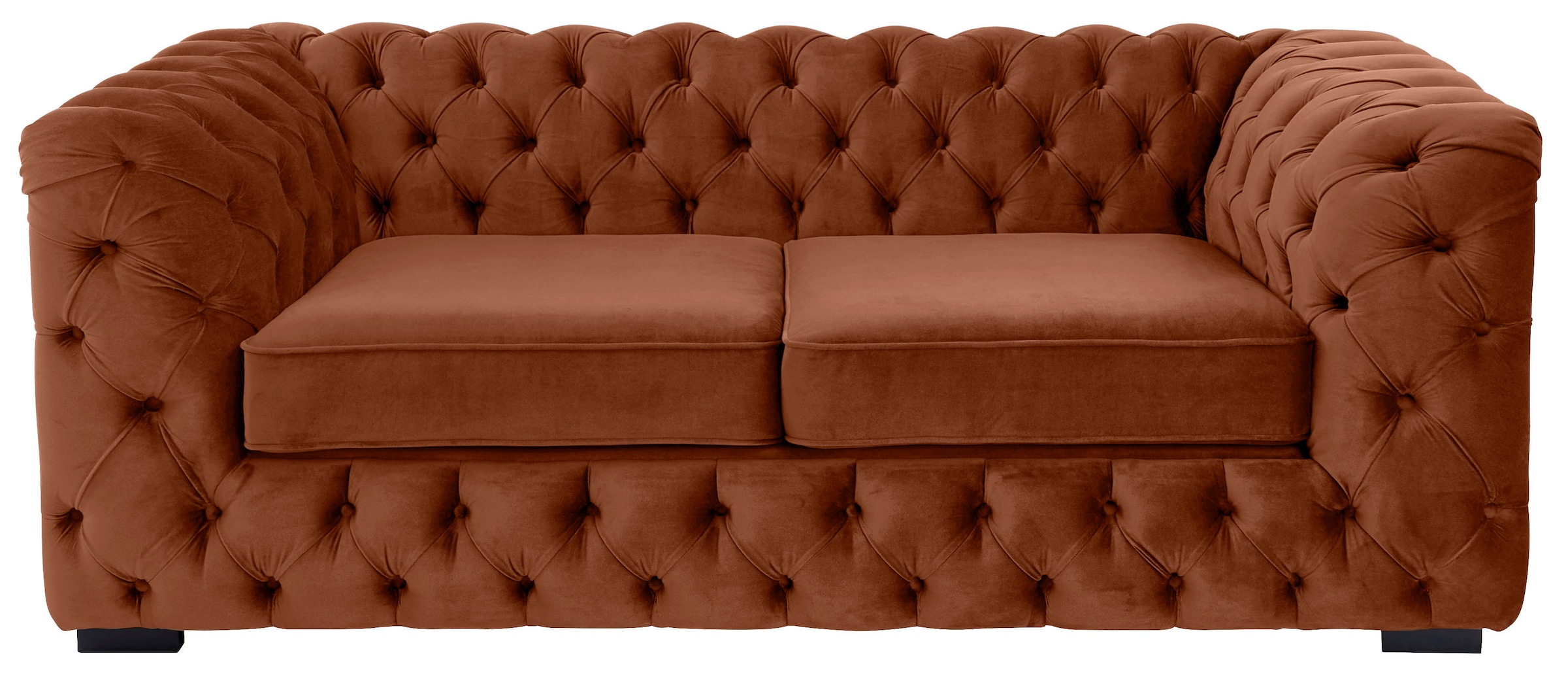 Guido Maria Kretschmer Home&Living Chesterfield-Sofa "Kalina", mit klassischer Chesterfield-Knopfheftung