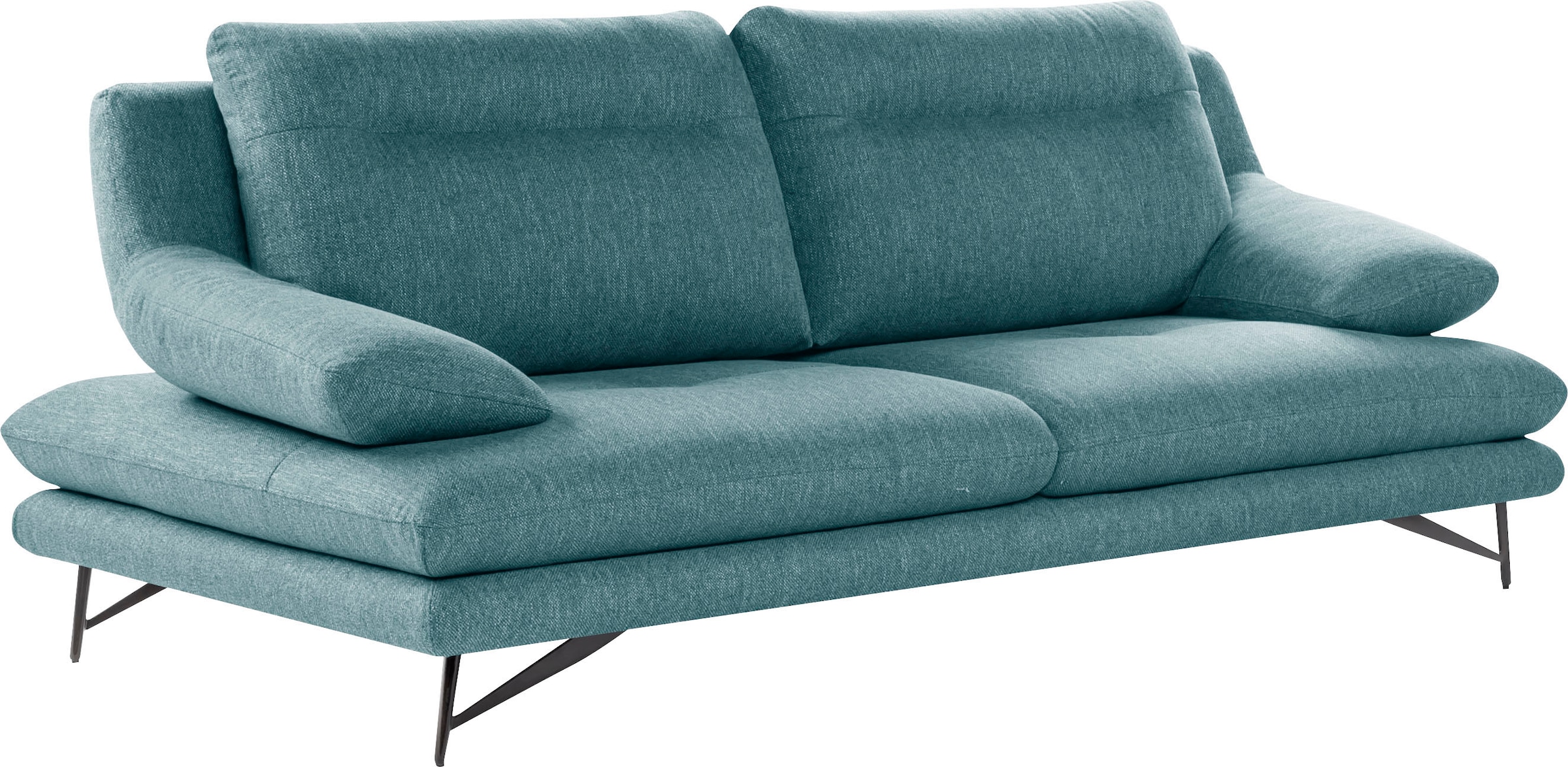 CALIA ITALIA 3-Sitzer »Cezanne modern, elegant und bequem, aufwendige Detailverarbeitung«, wahlweise mit Sitztiefenverstellung