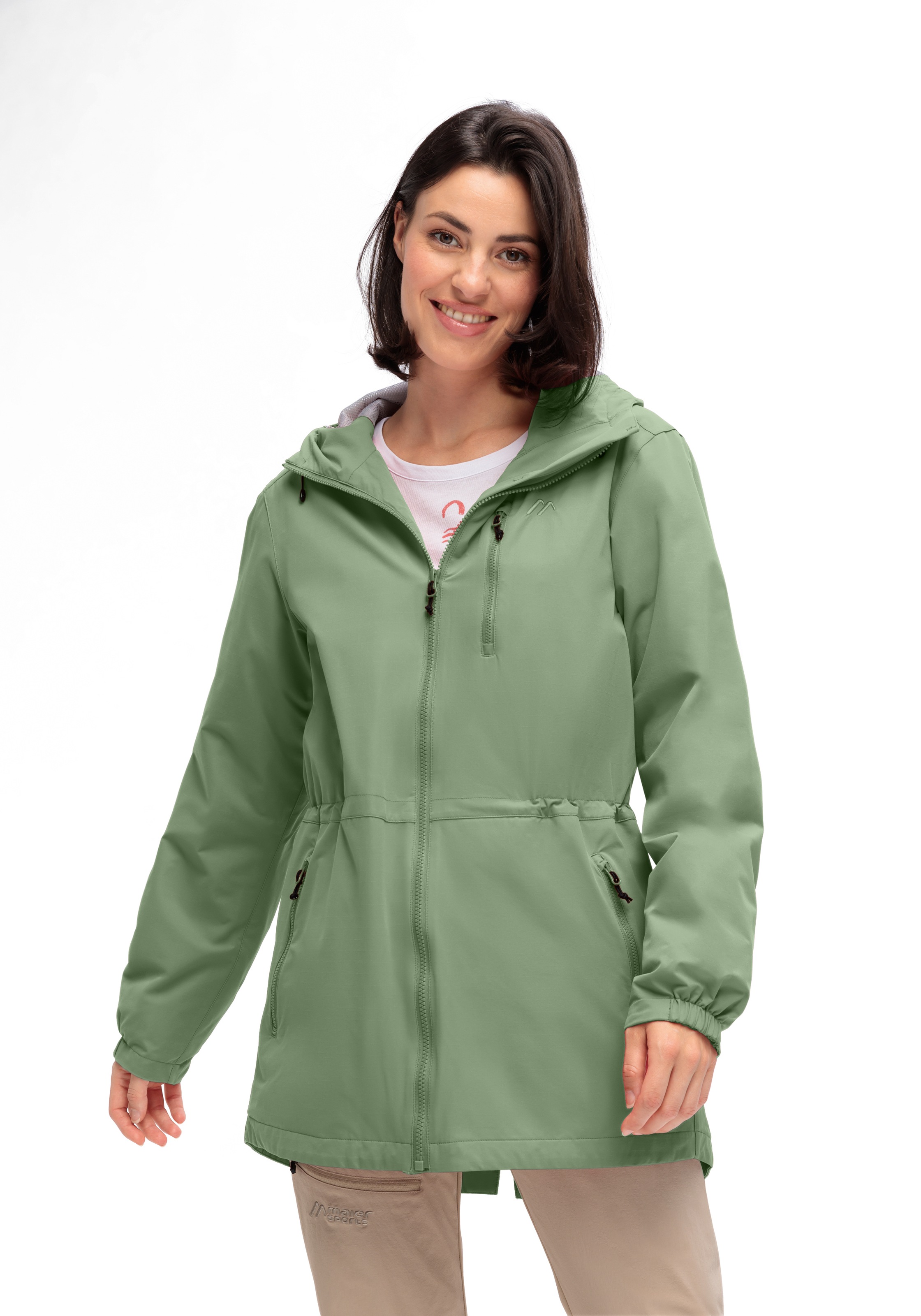 Maier Sports Parka »ArorA Loop W«, Damen Jacke wasserdicht, Outdoorjacke, 3 Taschen außen + Innentasche