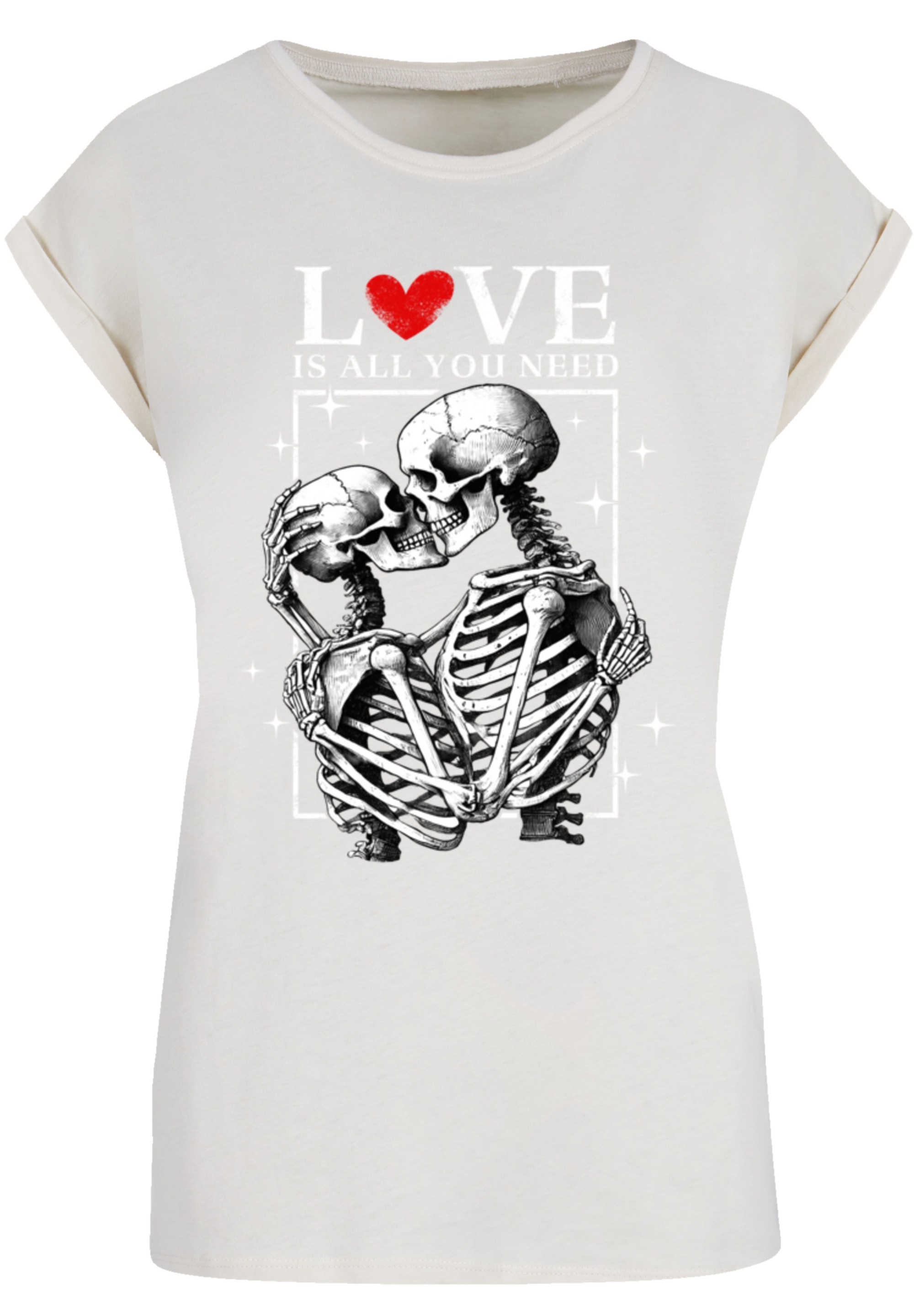 F4NT4STIC T-Shirt »Love is all you need«, Premium Qualität