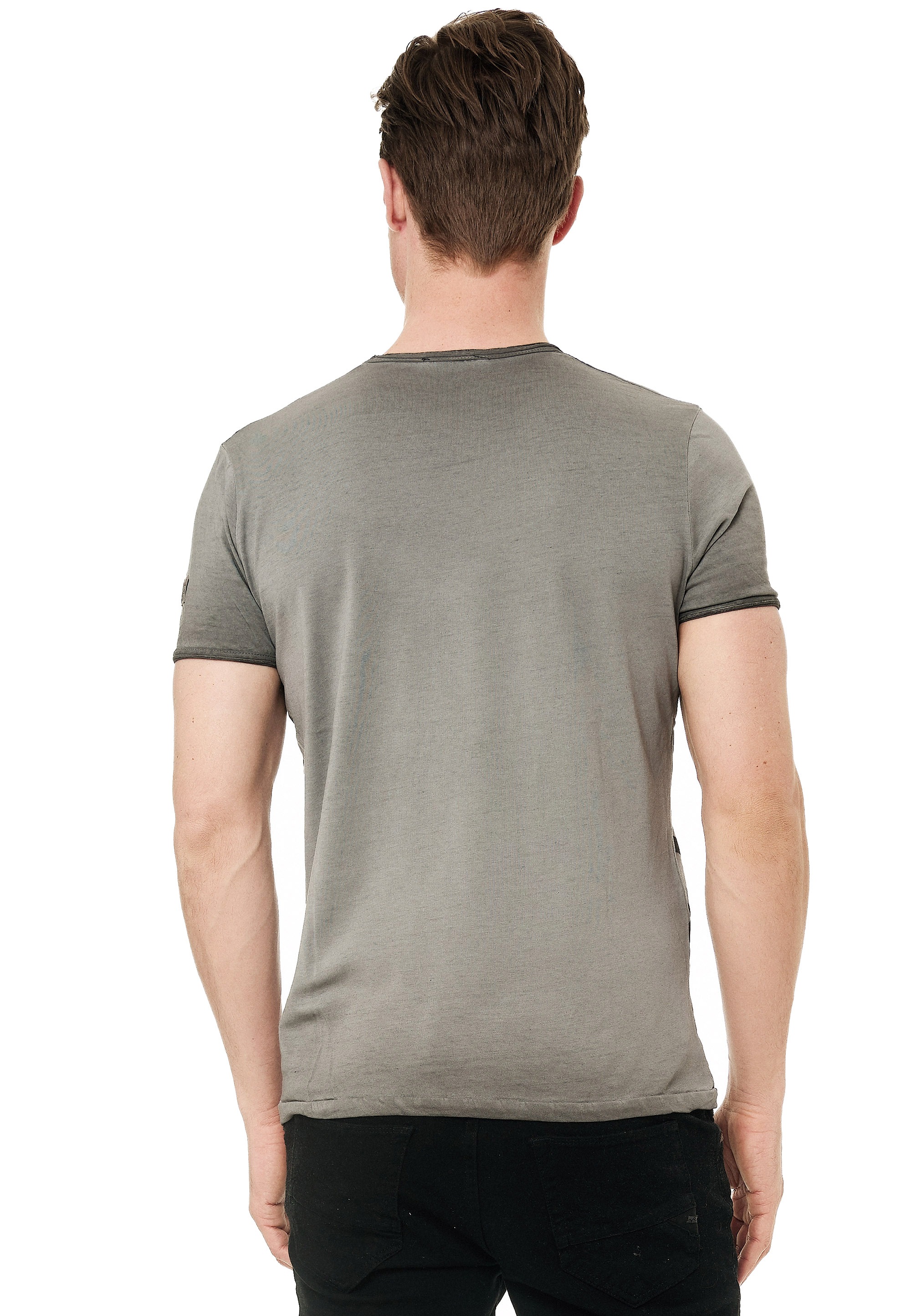 Rusty Neal T-Shirt, mit Adler-Print