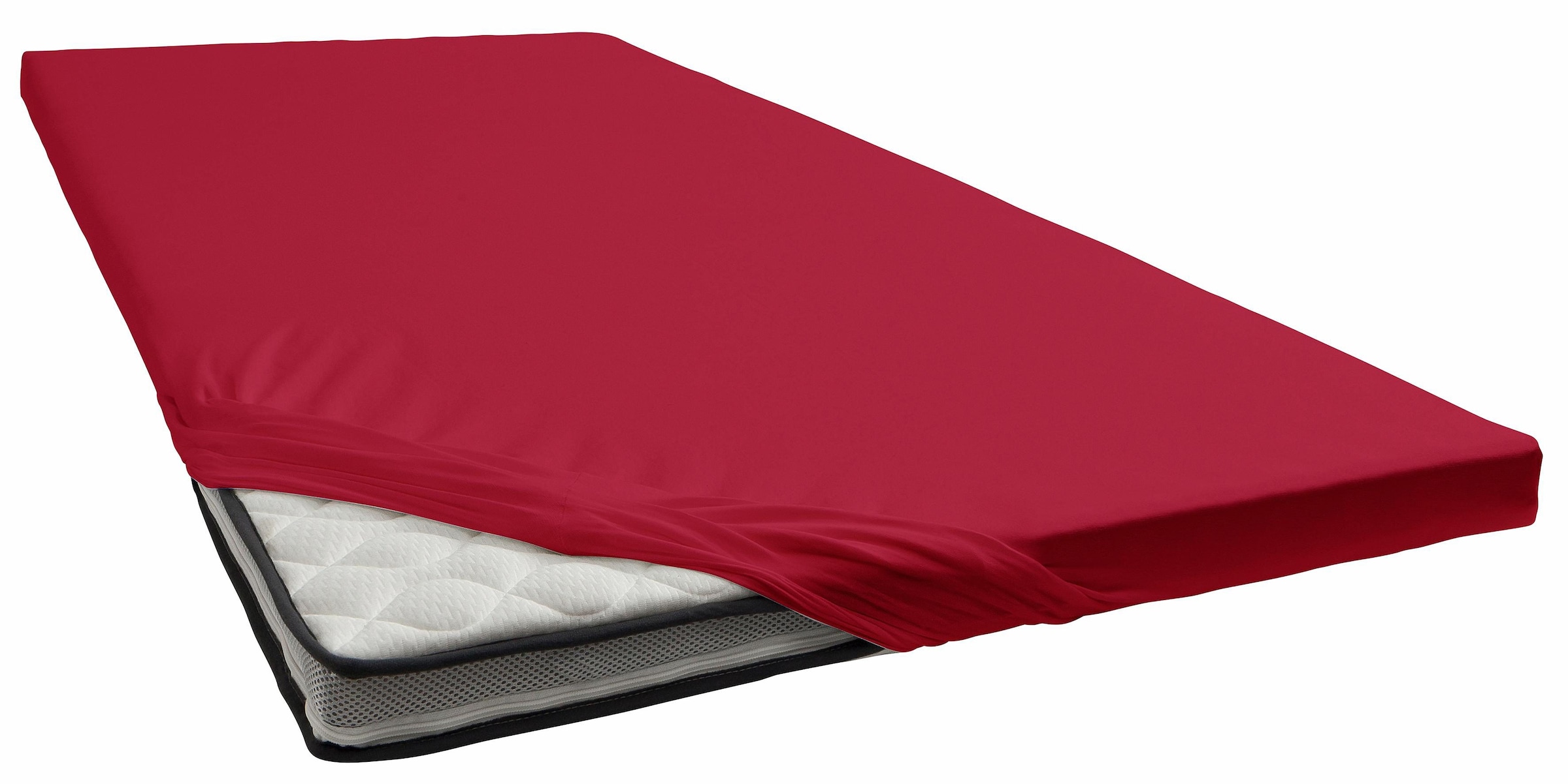 bellana Spannbettlaken "bellana deluxe für Topper, mit Elasthan, Premium Jersey 230 g/m²" mit 5% Elasthan, für Topper mit 4-10cm Höhe, bügelfrei, faltenfrei