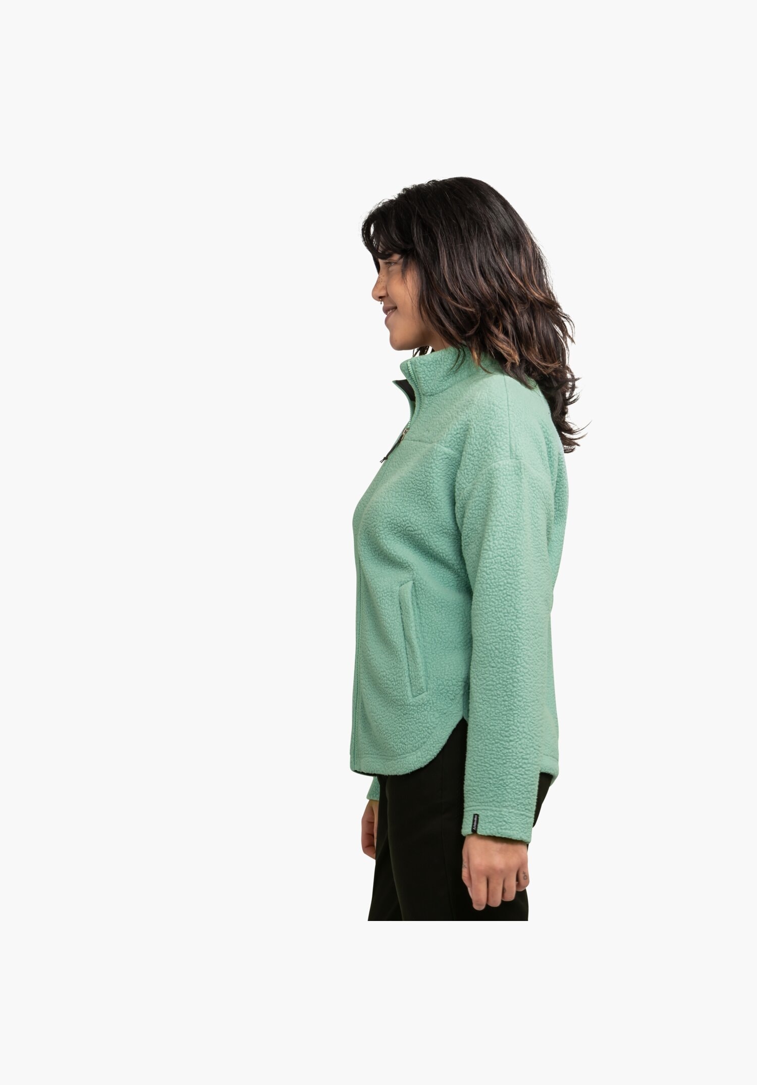 Schöffel Fleecejacke »CIRC Fleece Jk Style Purga WMS« sportlicher Stil, für Trekking, Wandern und Laufen, lockere Passform