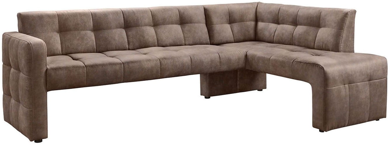 exxpo - sofa fashion "Barista, bequem und elegant, hohe Bodenfreiheit," Eckbank Barista bequem und elegant, hochwertige Detailverarbeitung