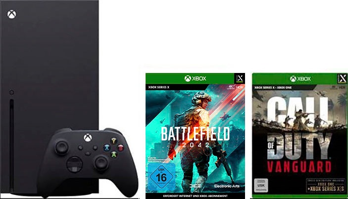 Xbox Spielekonsole »Series X«, inkl. Call of Duty Vanguard + Battlefield 2042