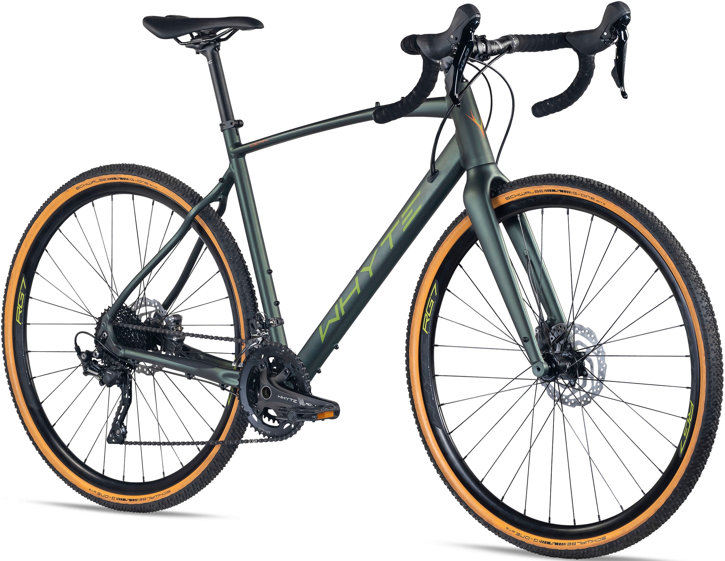 Whyte Bikes Gravelbike »Dean«, 10 Gang, Shimano, GRX Schaltwerk, Kettenschaltung, für Damen und Herren, Kettenschaltung