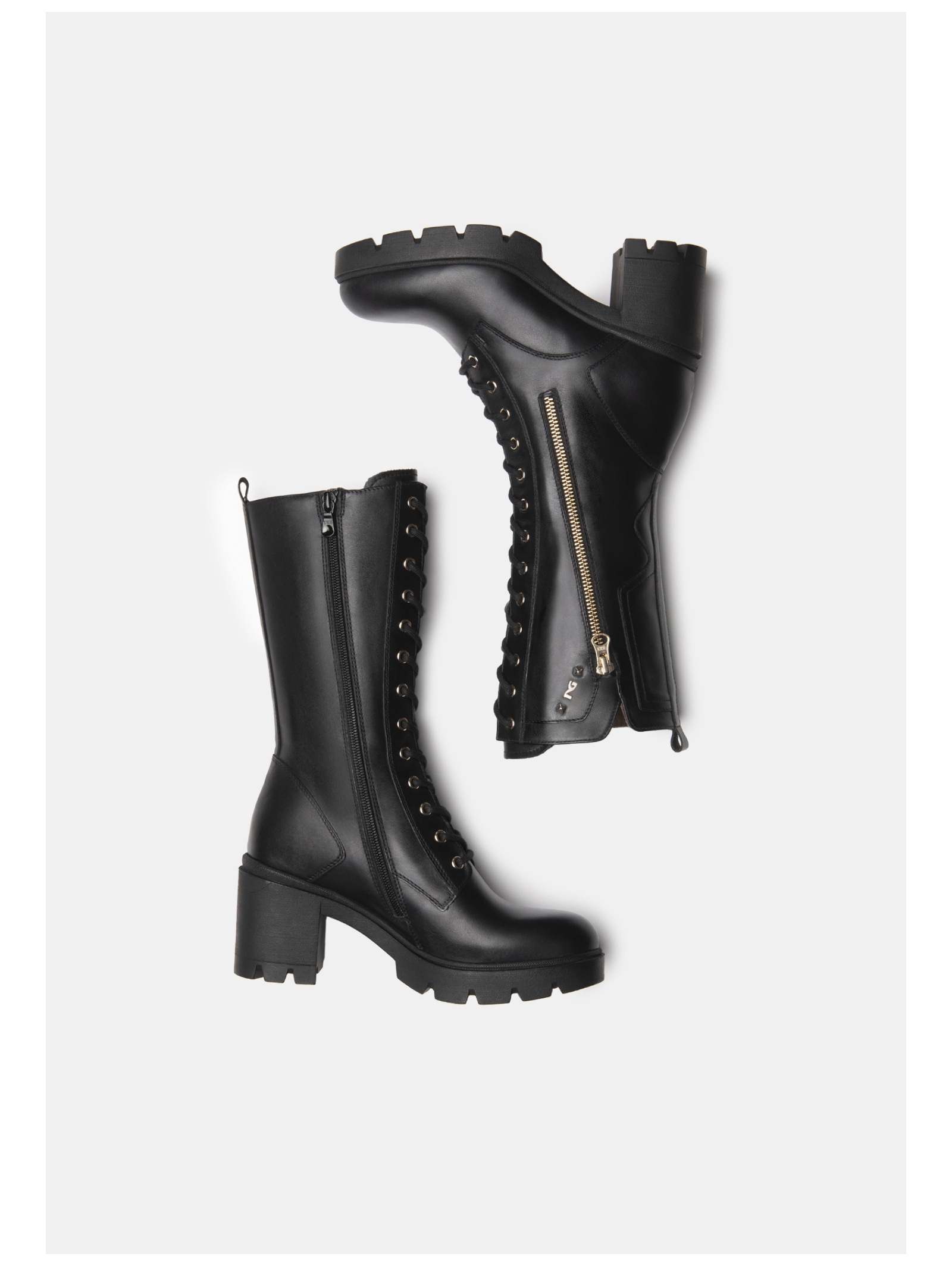 Nero Giardini High-Heel-Stiefel »Nero Giardini Stiefel Leder«