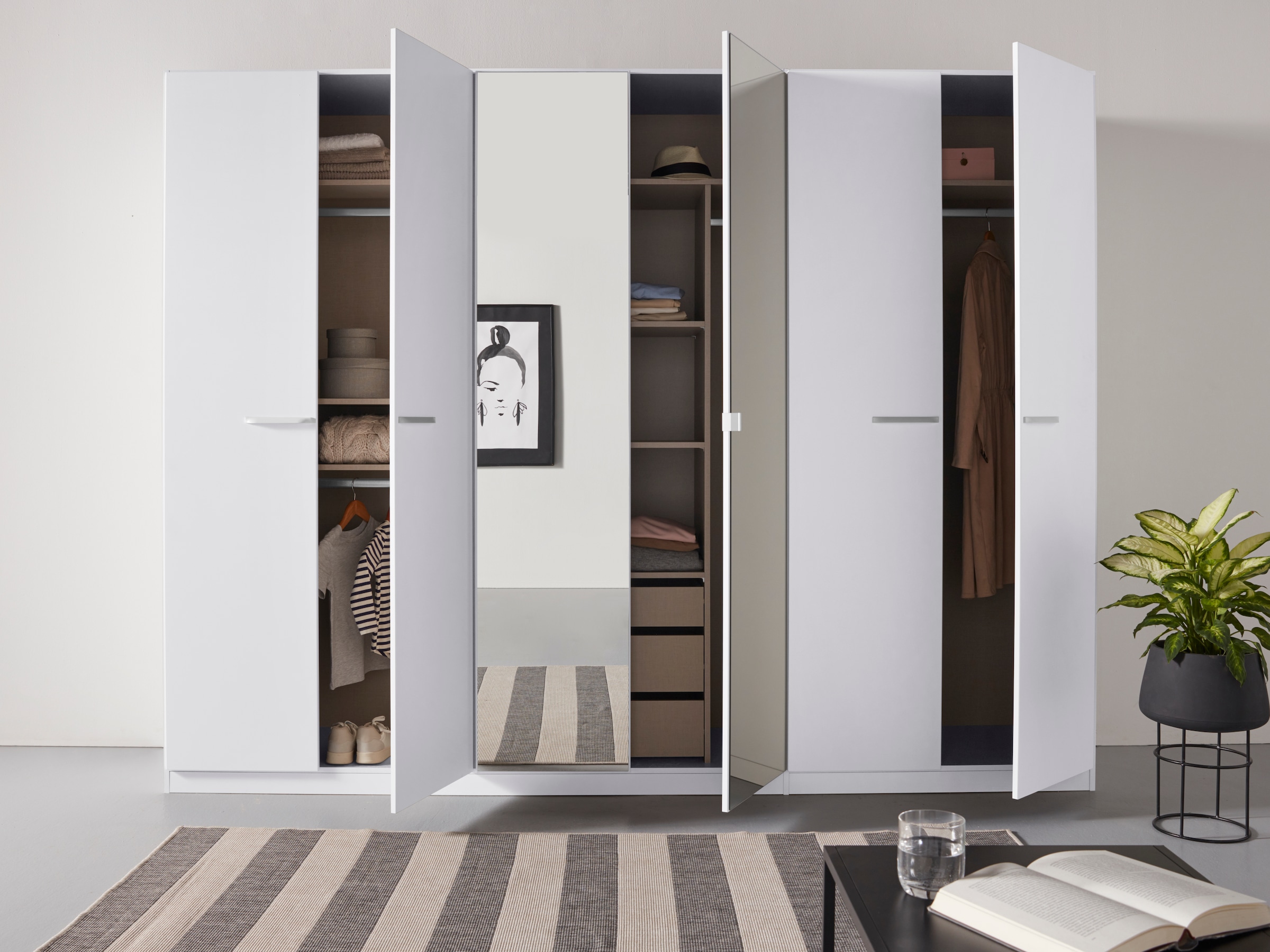 rauch Drehtürenschrank "Kleiderschrank Schrank Garderobe TOPSELLER OTELI in günstig online kaufen