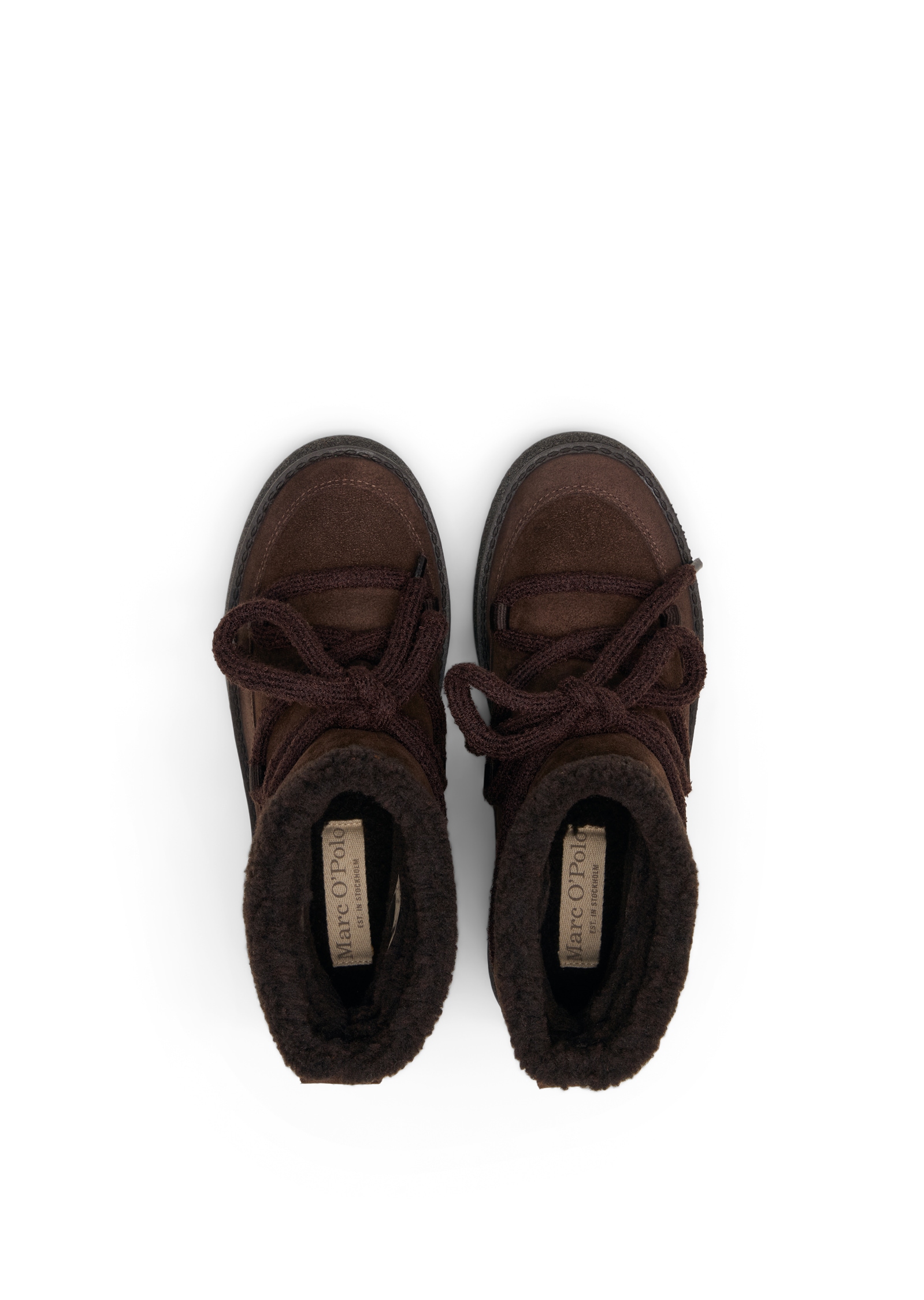Marc O'Polo Stiefelette »aus geöltem Veloursleder«