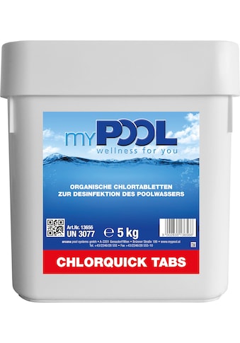 MyPool Chlortabletten »MY Chlorquick Tabs 20 ...