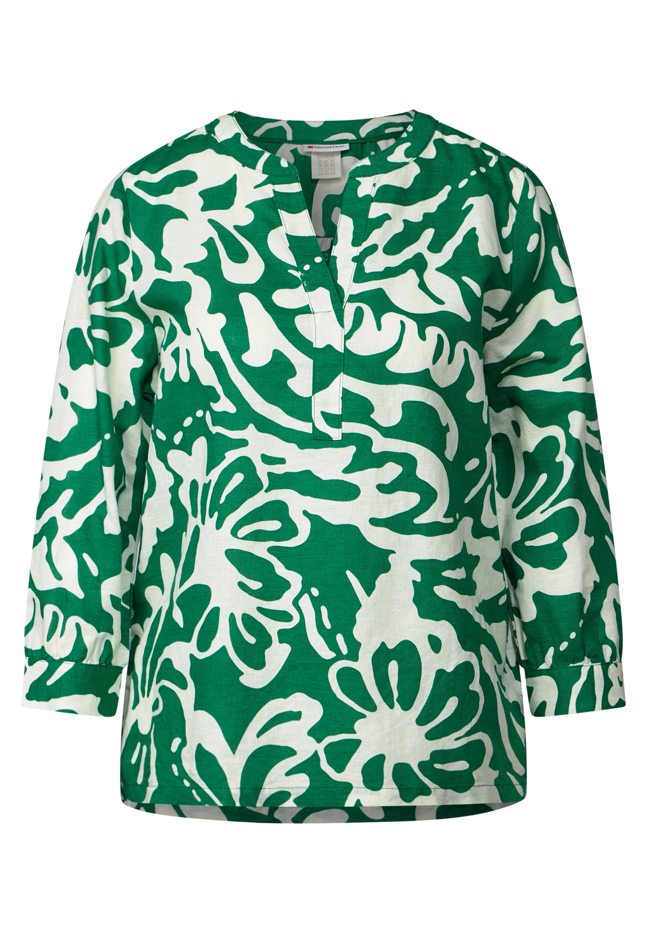STREET ONE Klassische Bluse, mit All-Over Print