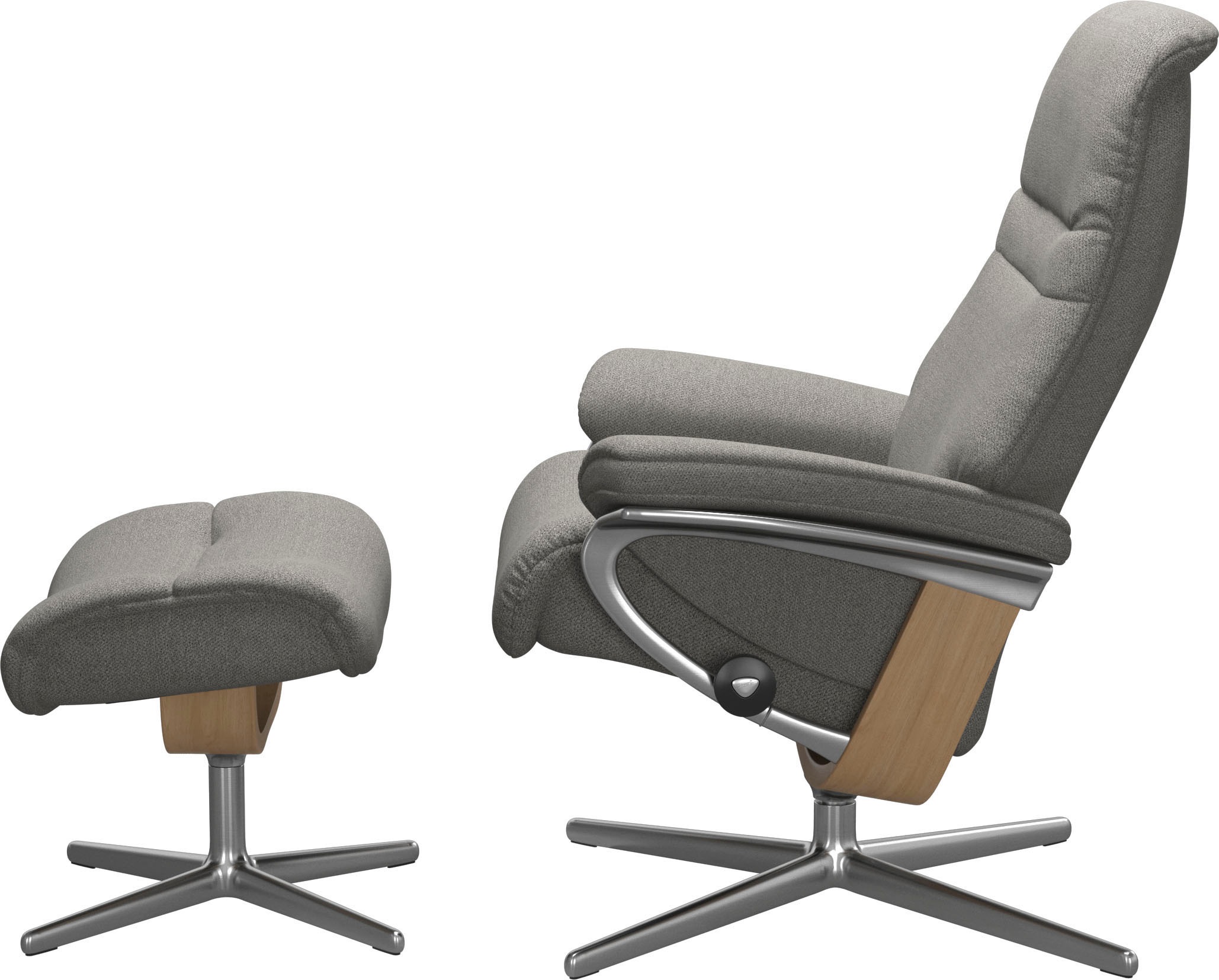 Stressless® Relaxsessel »Sunrise«, mit Cross Base, Größe S, M & L, Holzakzent Eiche