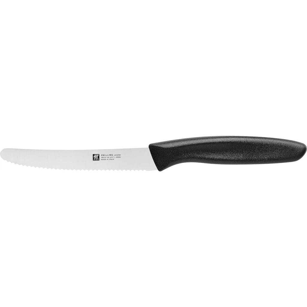 Zwilling Topf-Set »Flow/Twin Grip«, Edelstahl, (Set, 9 tlg., 1x Stieltopf 16 cm, 1x Bratentopf 20 cm, je 1 Kochtopf 16/20/24 cm)