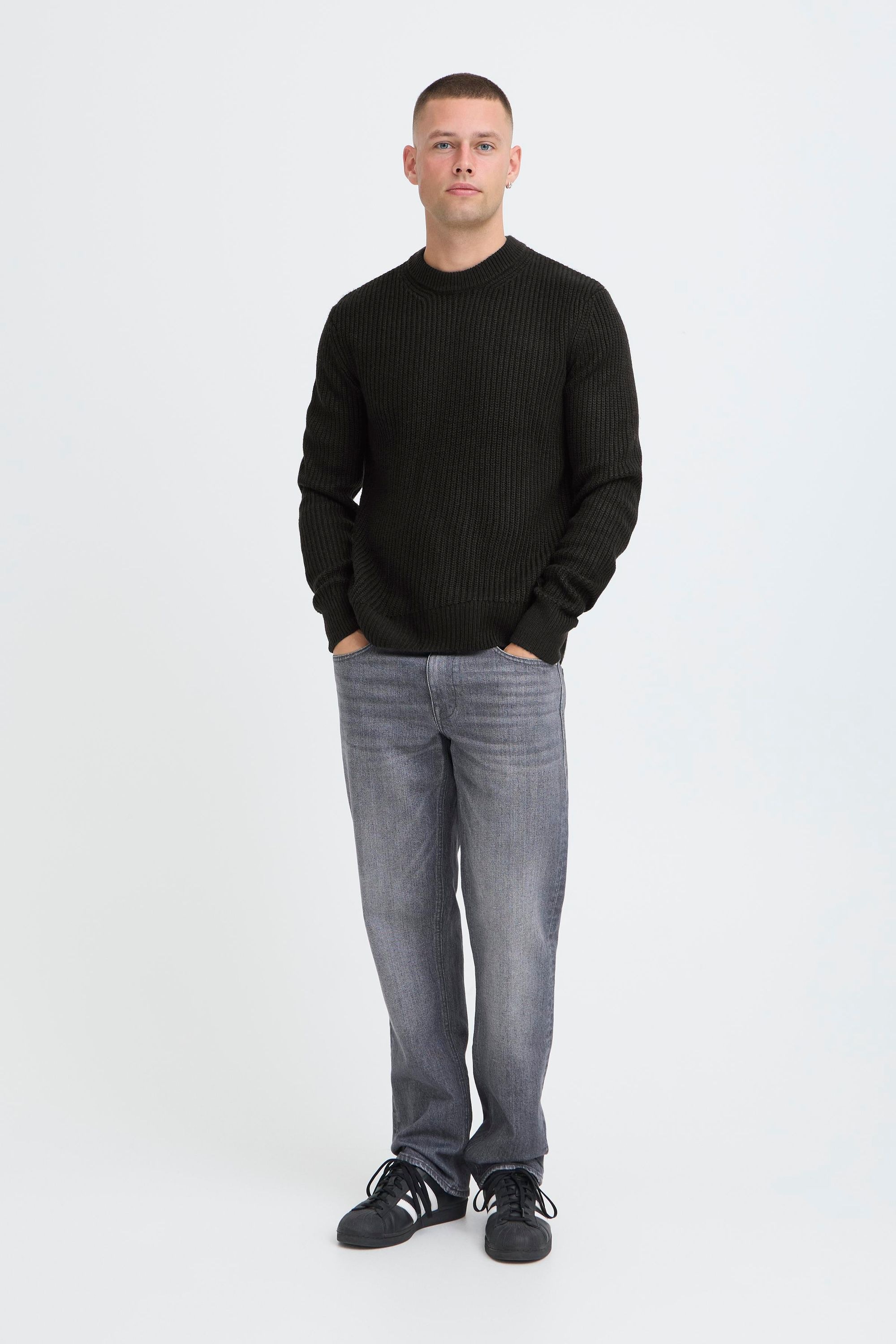 Blend Strickfleece-Pullover »Strickpullover BHMRibi«