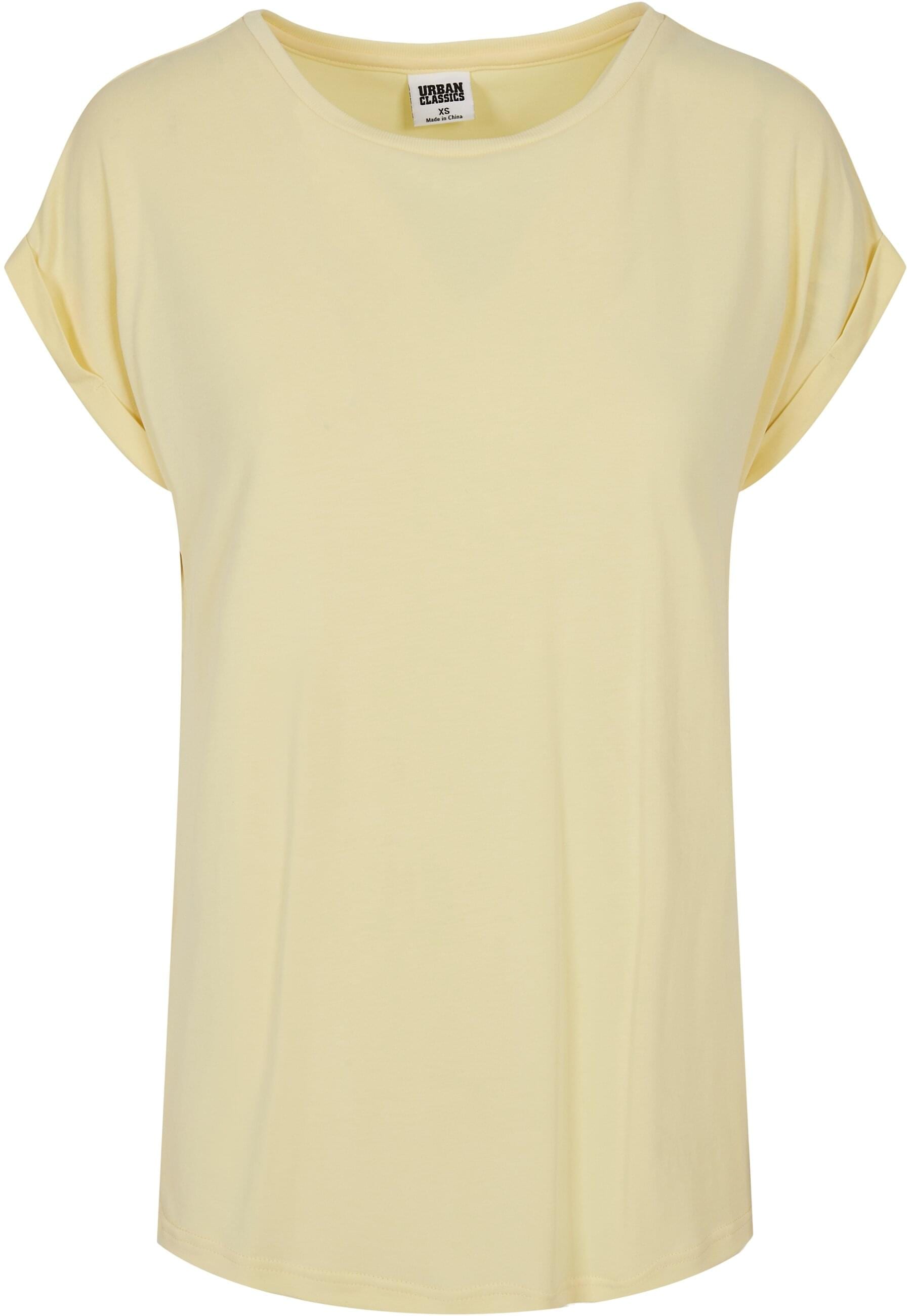 URBAN CLASSICS Kurzarmshirt "Urban Classics Damen Ladies Modal Extended Sho günstig online kaufen