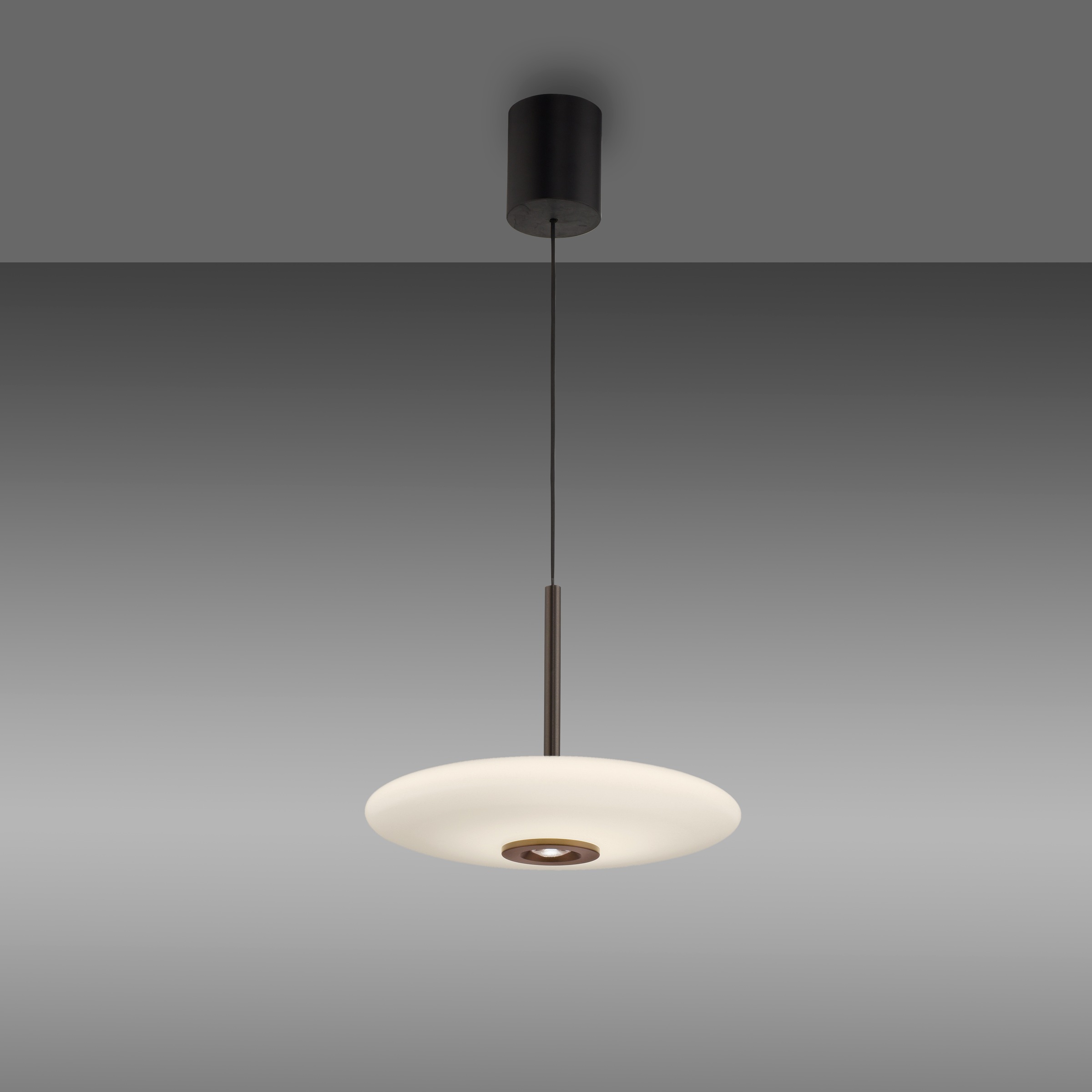 Neuhaus PURE LED Pendelleuchte »PURE E-Vitrum« LED-Board 1 Stk. warmweiß - kaltweiß e-LIFT®-Funktion, CCT, dimmbar über Fernbedíenung