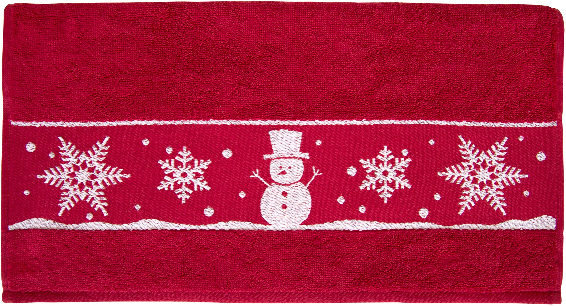 Dyckhoff Duschtuch »Schneemann«, (1 St.), Made in Germany