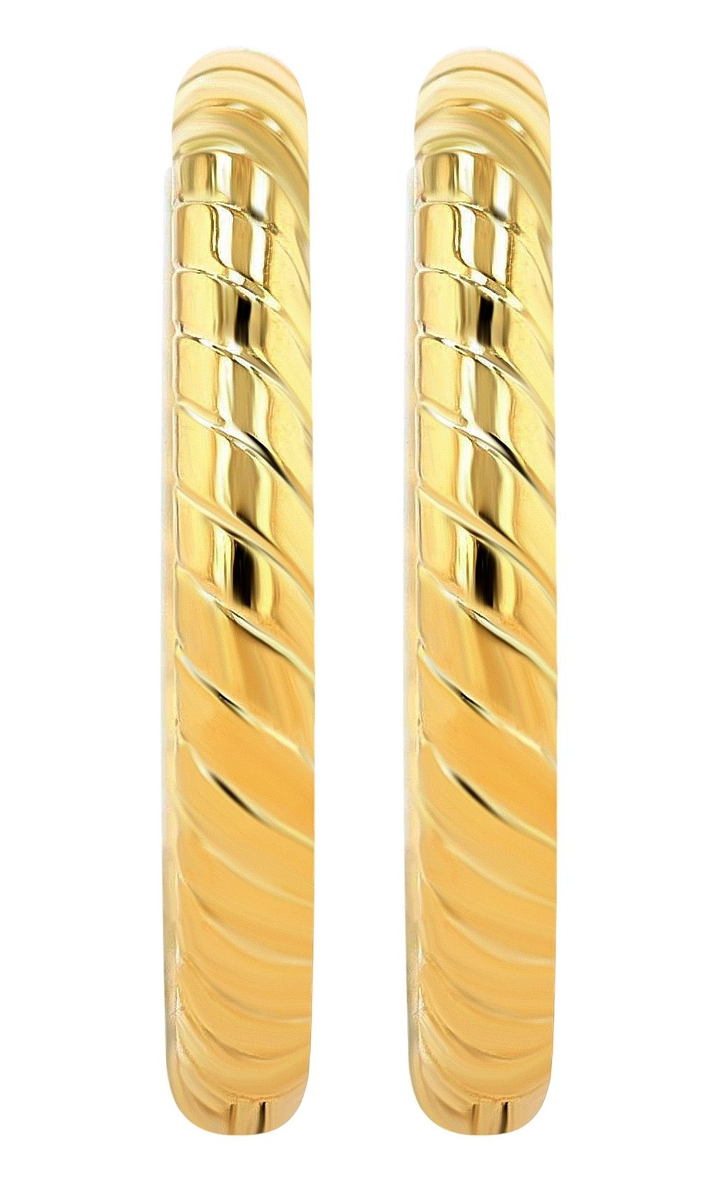 Adelia´s Klappcreolen »Damen Ohrringe – Klappcreole aus Edelstahl« Perfekt als Geschenk für besondere Menschen