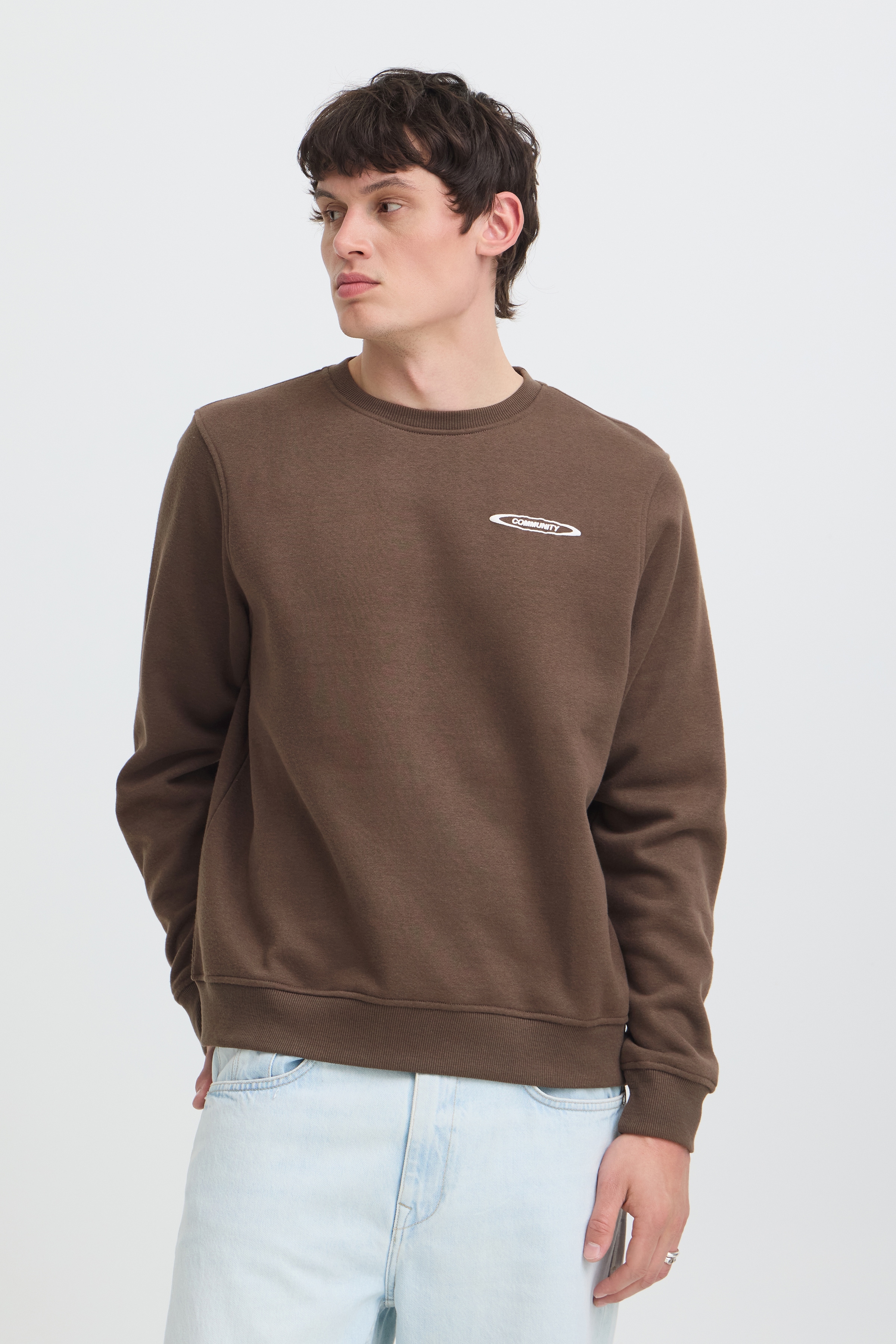 Blend Sweatshirt "BHKEYAN GRAPHIC CREW SWEAT", Baumwollmischung, regular fit