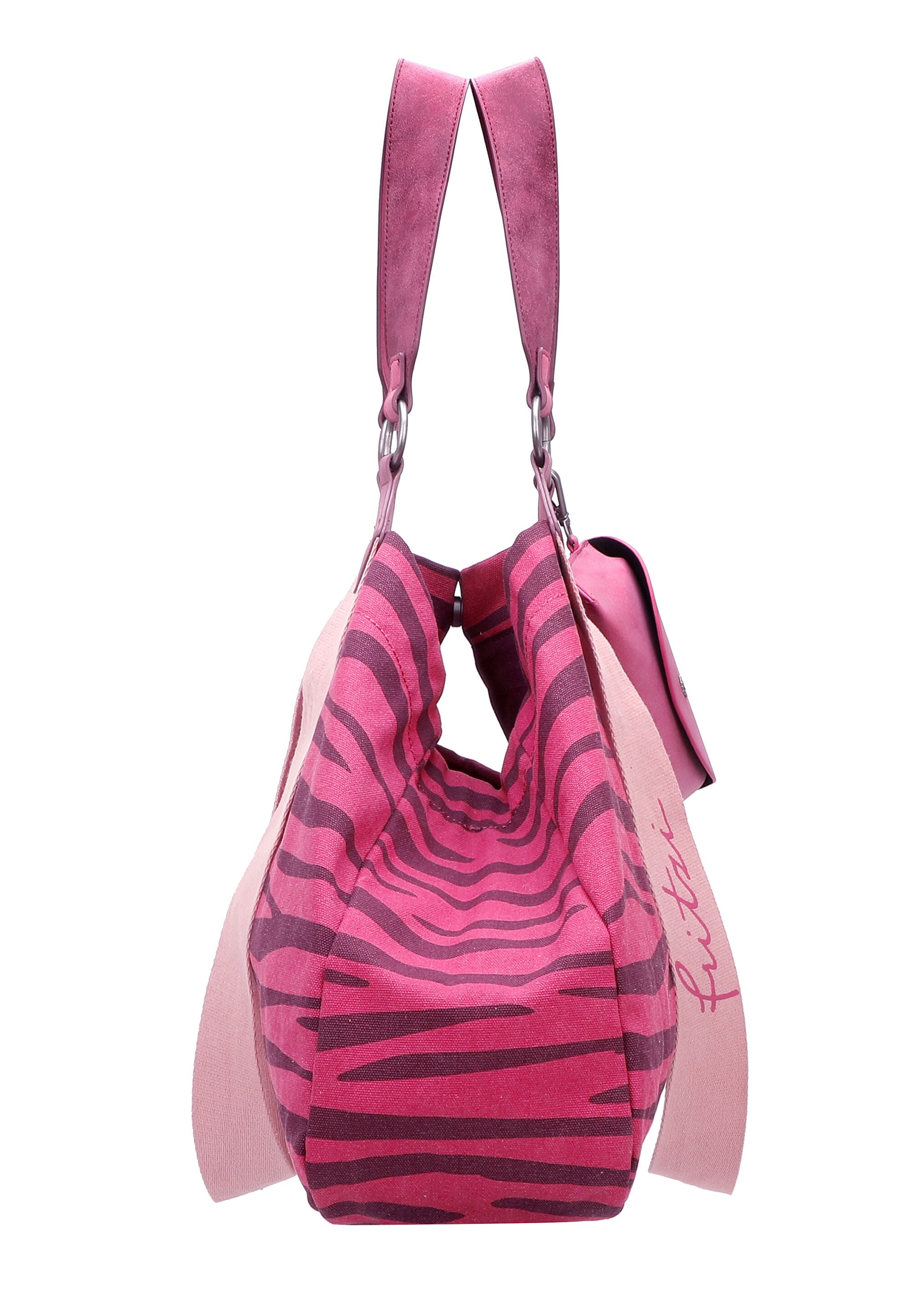 Fritzi aus Preußen Shopper »Izzy« mit Zebra-Muster