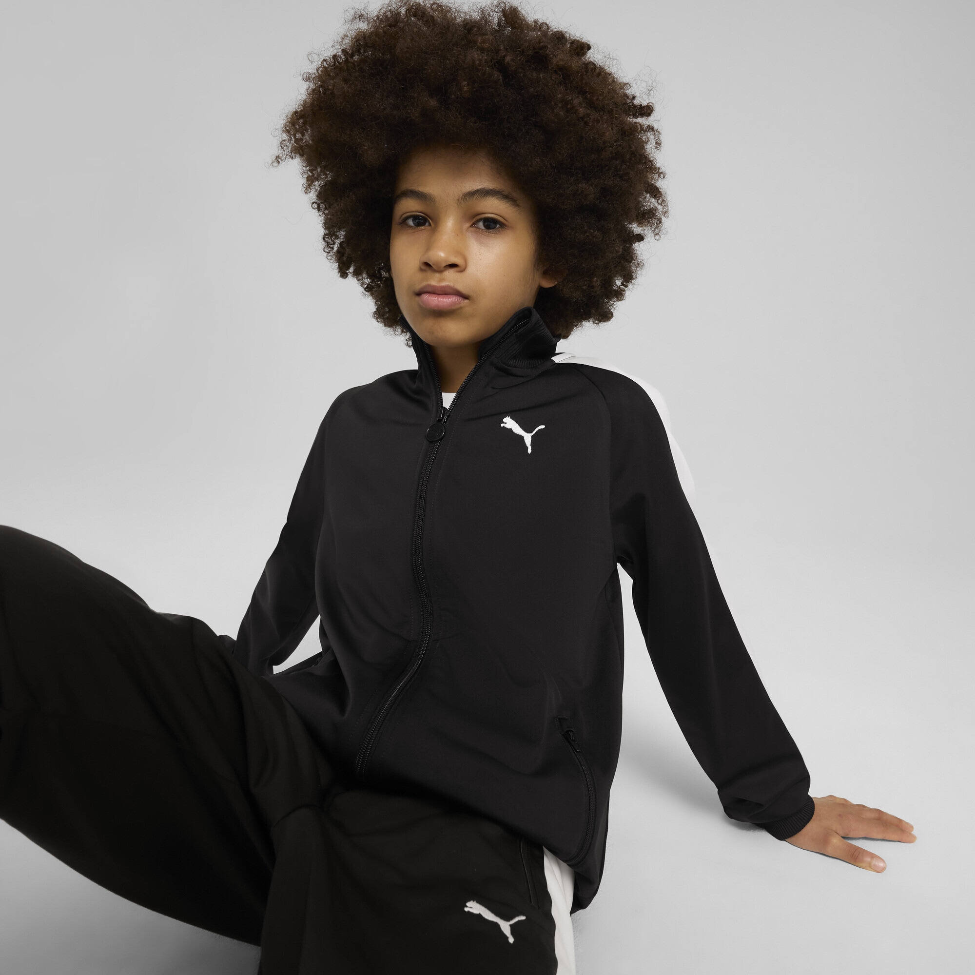PUMA Sweatjacke »T7 ALWAYS ON Trainingsjacke Jungen«