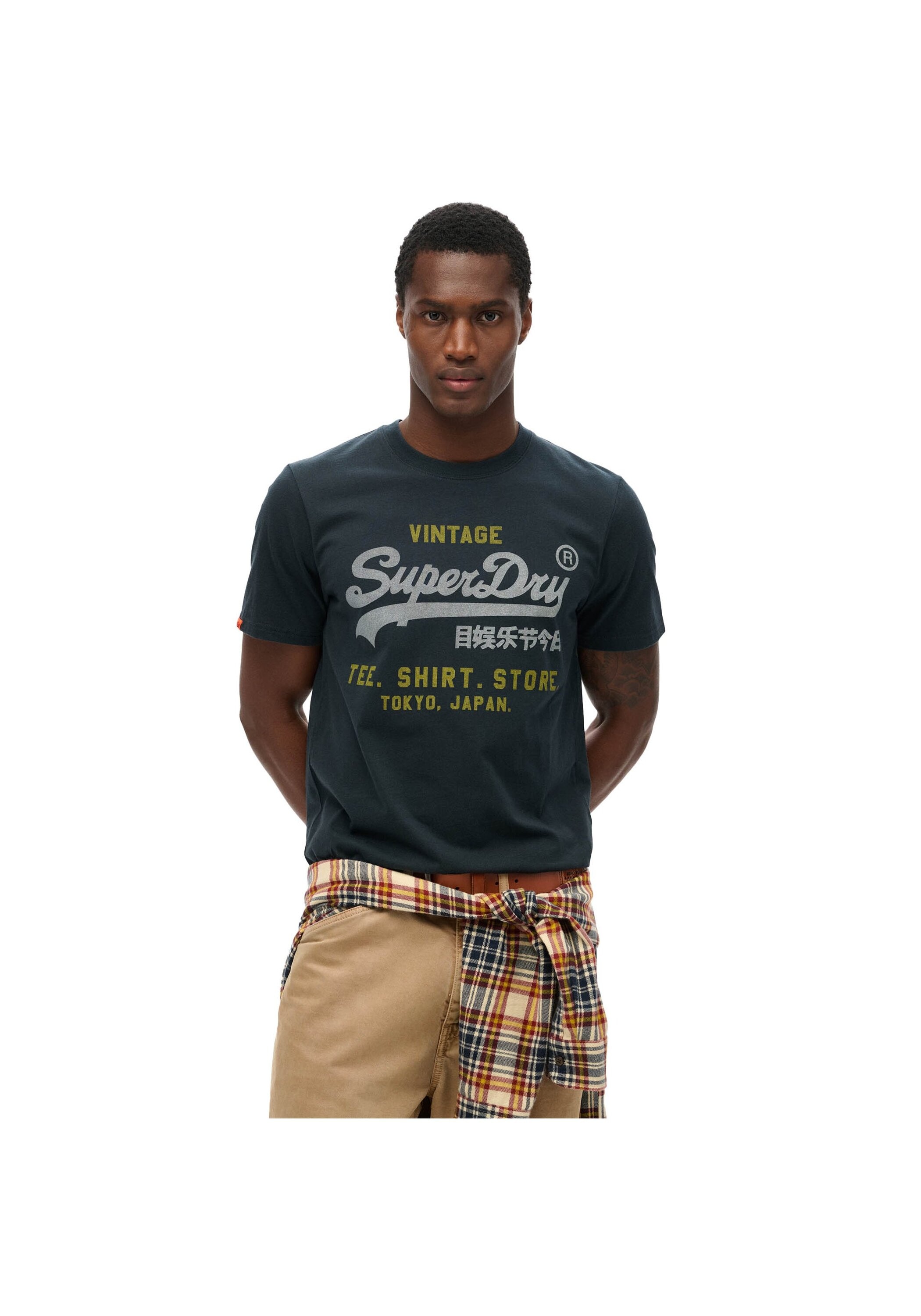 Superdry T-Shirt "T-Shirt VI Heritage Relaxed Tee 1er Pack" günstig online kaufen