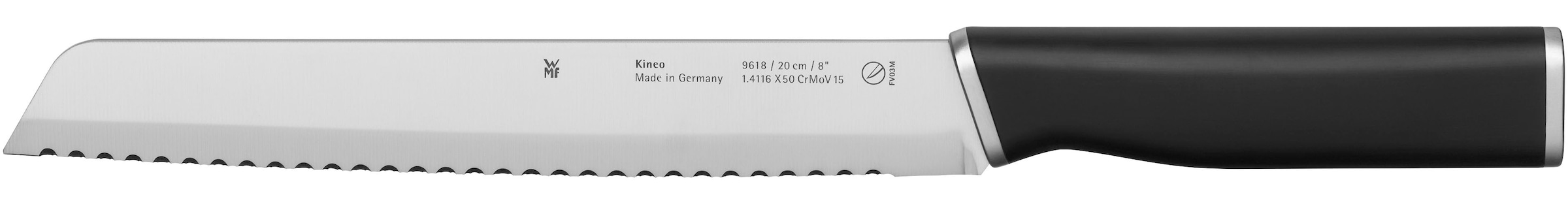 WMF Brotmesser "Kineo" 20 cm, hochwertiger Edelstahl, ausgezeichnete Balanc günstig online kaufen