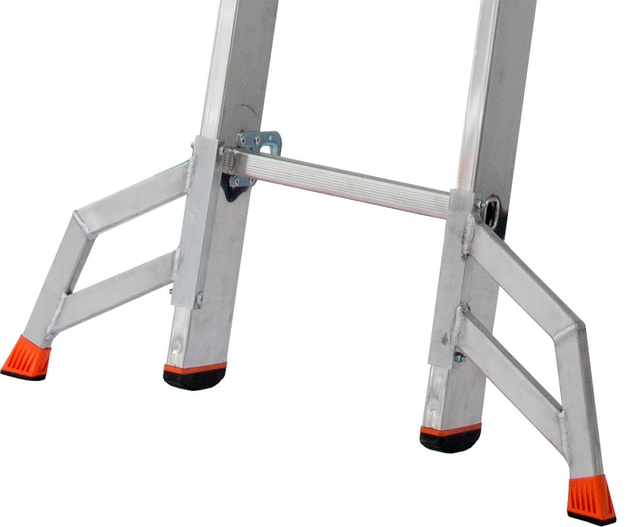 KRAUSE Vielzweckleiter »Tribilo«, Alu, 3x8 Sprossen, Arbeitshöhe ca. 605 cm