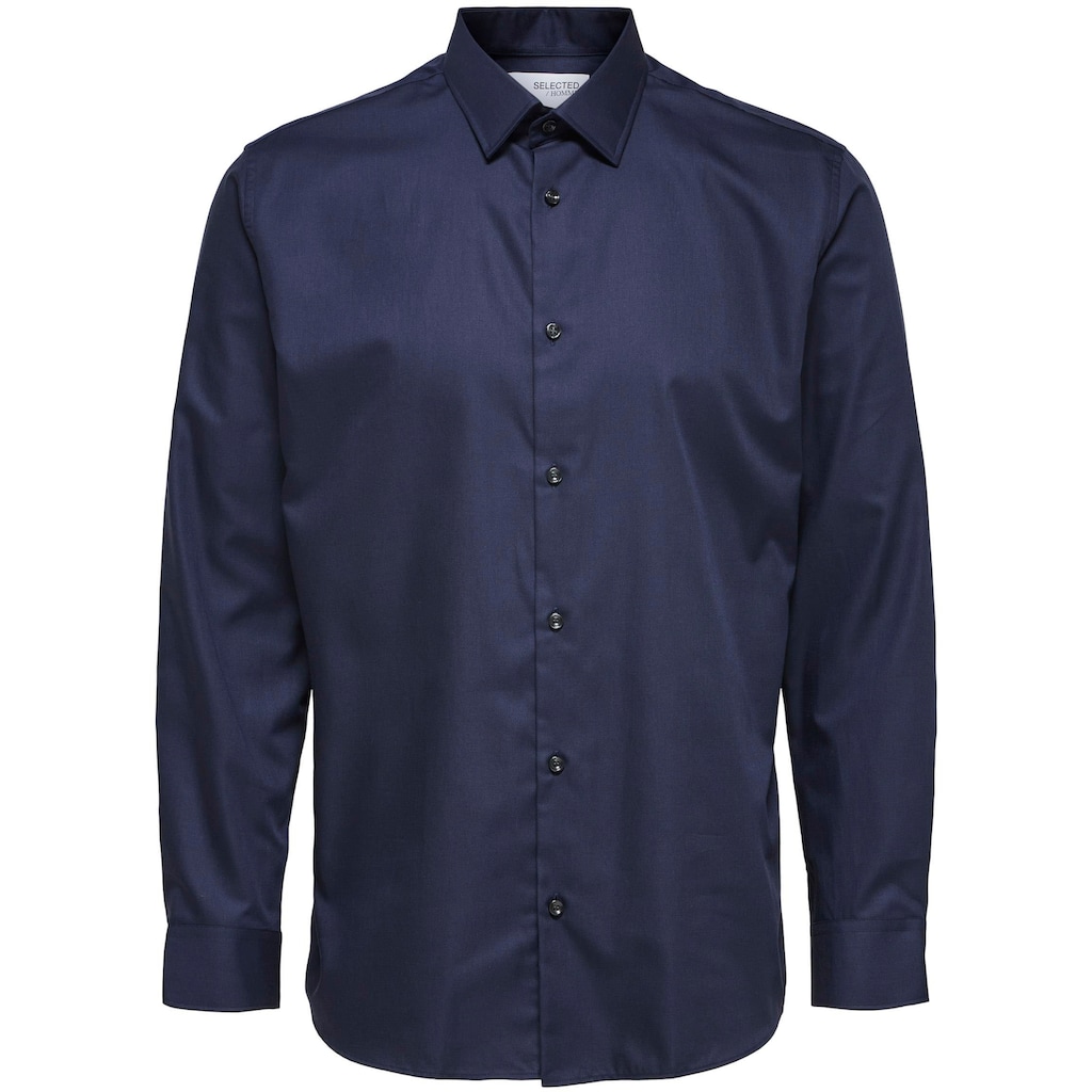 SELECTED HOMME Businesshemd »SLHSLIMETHAN SHIRT«