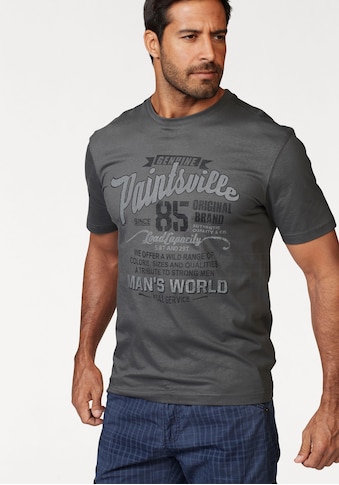 Man's World T-Shirt, mit Print kaufen