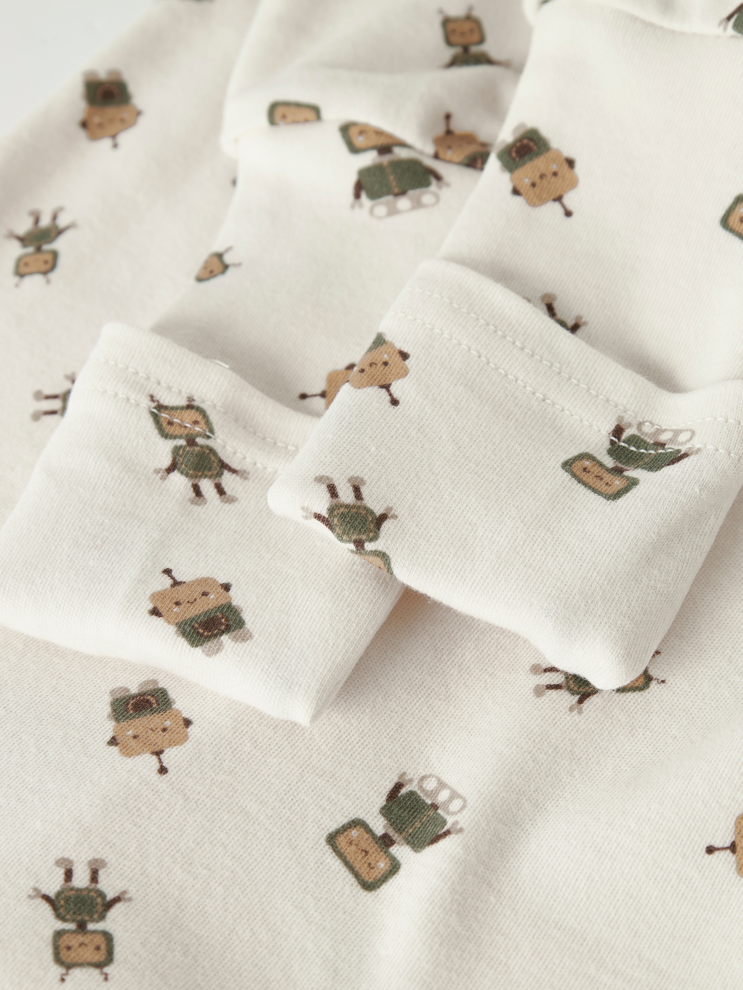 Name It Pyjama »NBMNIGHTSUIT 2P ZIP FF ROBOT NOOS« Packung, 2 tlg.