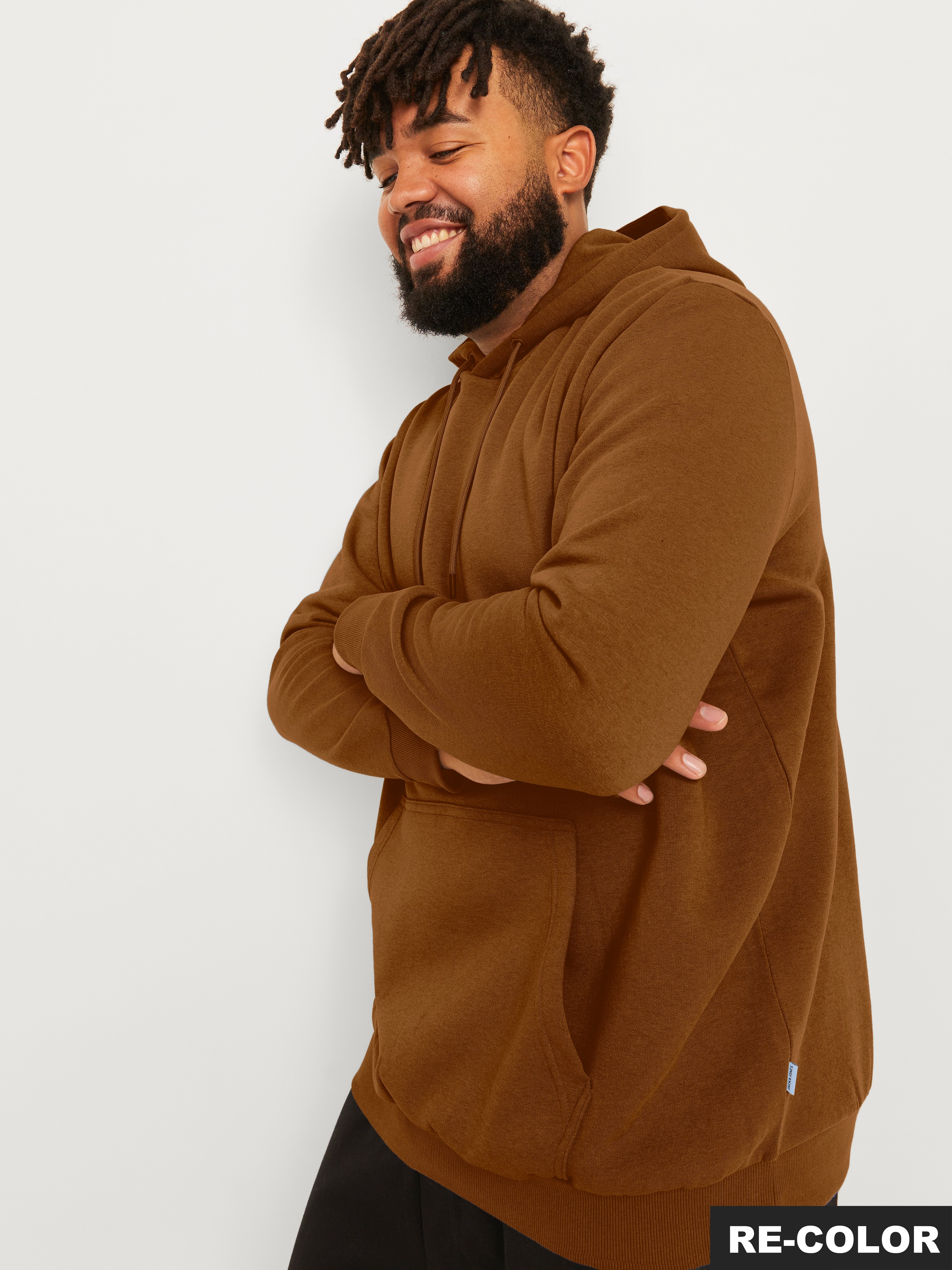Jack & Jones PlusSize Kapuzensweatshirt "JJEBRADLEY SWEAT HOOD NOOS PLS", m günstig online kaufen