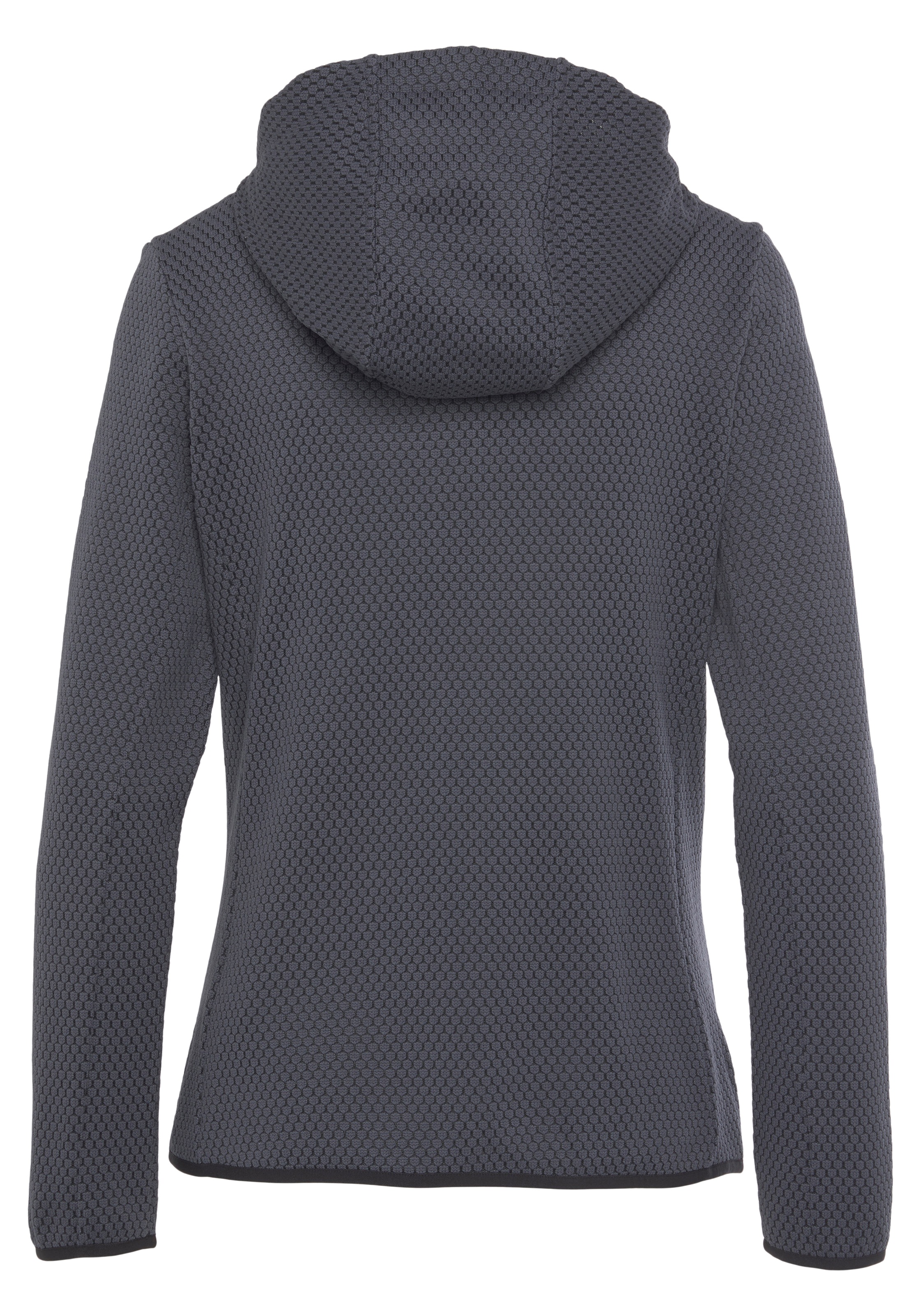 CMP Strickfleecejacke mit Kapuze Wärmend & windabweisend & Atmungsaktiv günstig online kaufen
