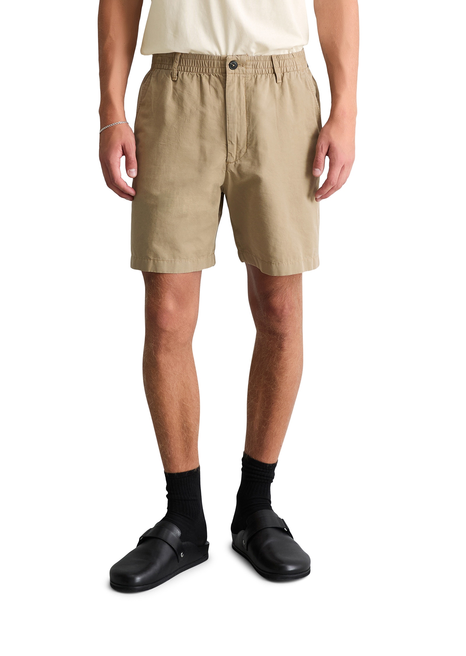 Marc OPolo DENIM Shorts "aus Bio-Baumwolle und Leinen"