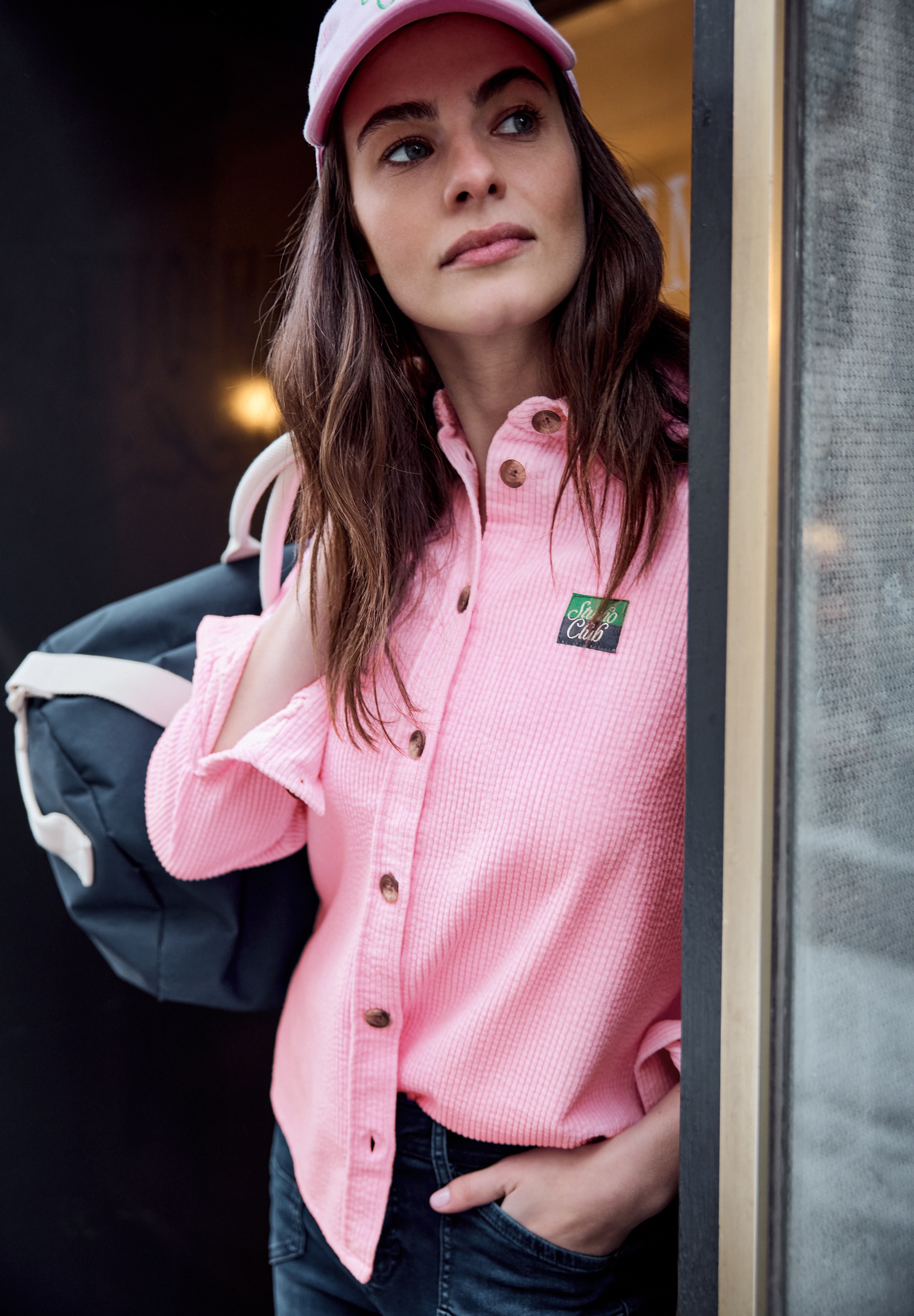 STREET ONE STUDIO Langarmbluse aus reiner Baumwolle günstig online kaufen