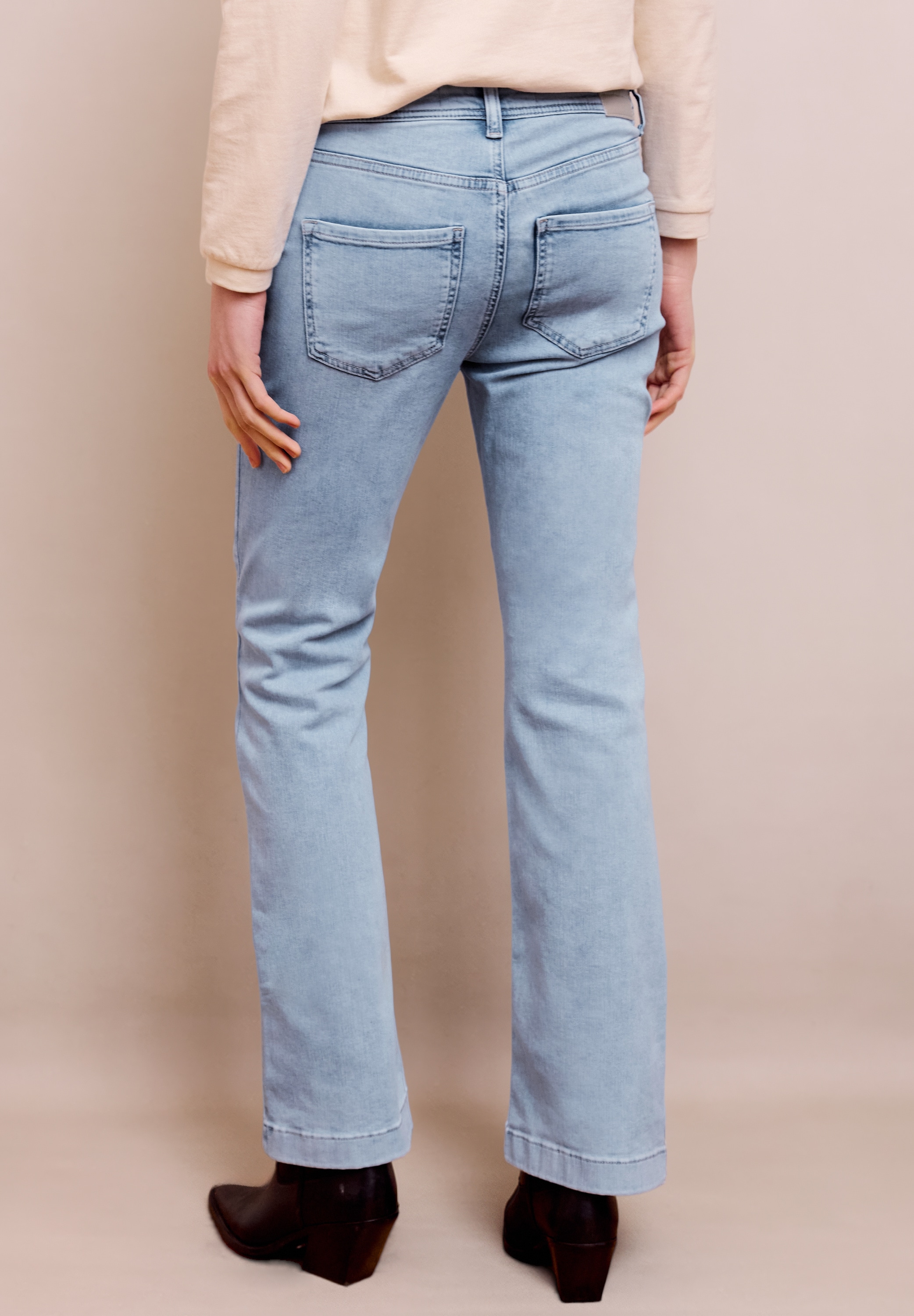 STREET ONE STUDIO Slim-fit-Jeans 5-Pocket-Style