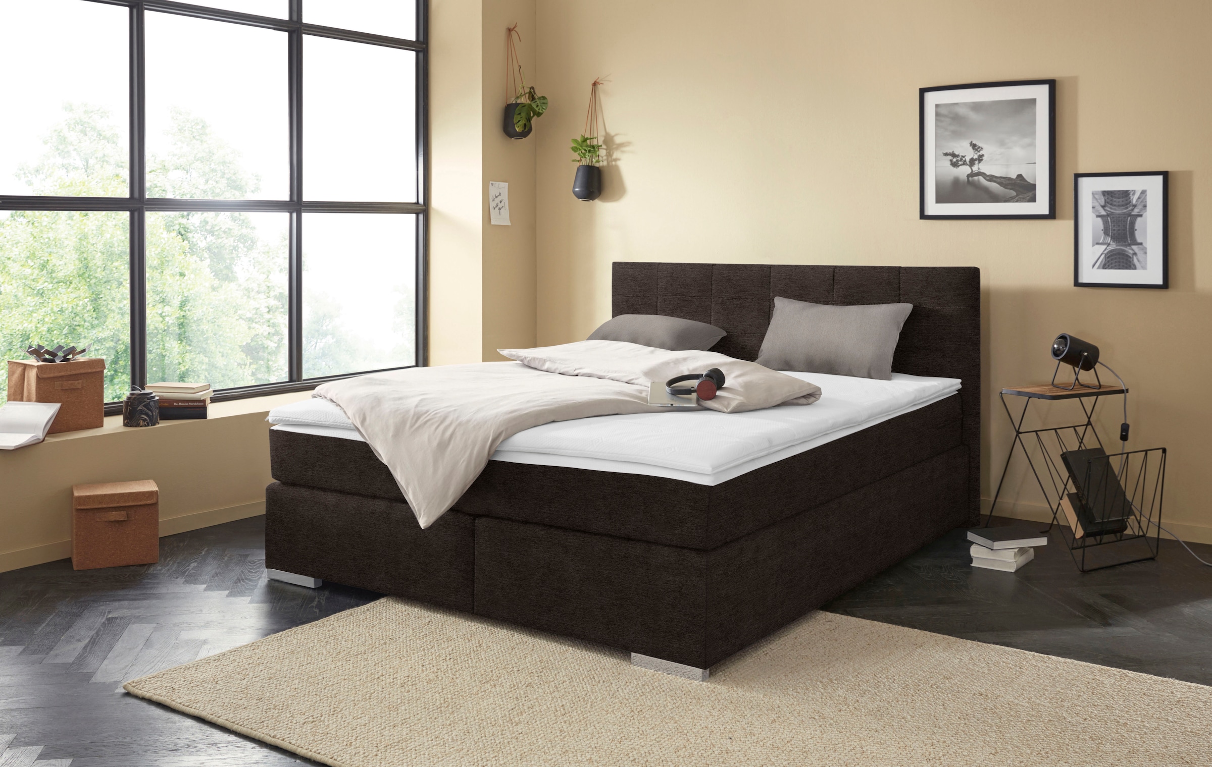 COTTA Boxspringbett "Simba" Topseller wahlweise mit oder ohne Matratze und günstig online kaufen