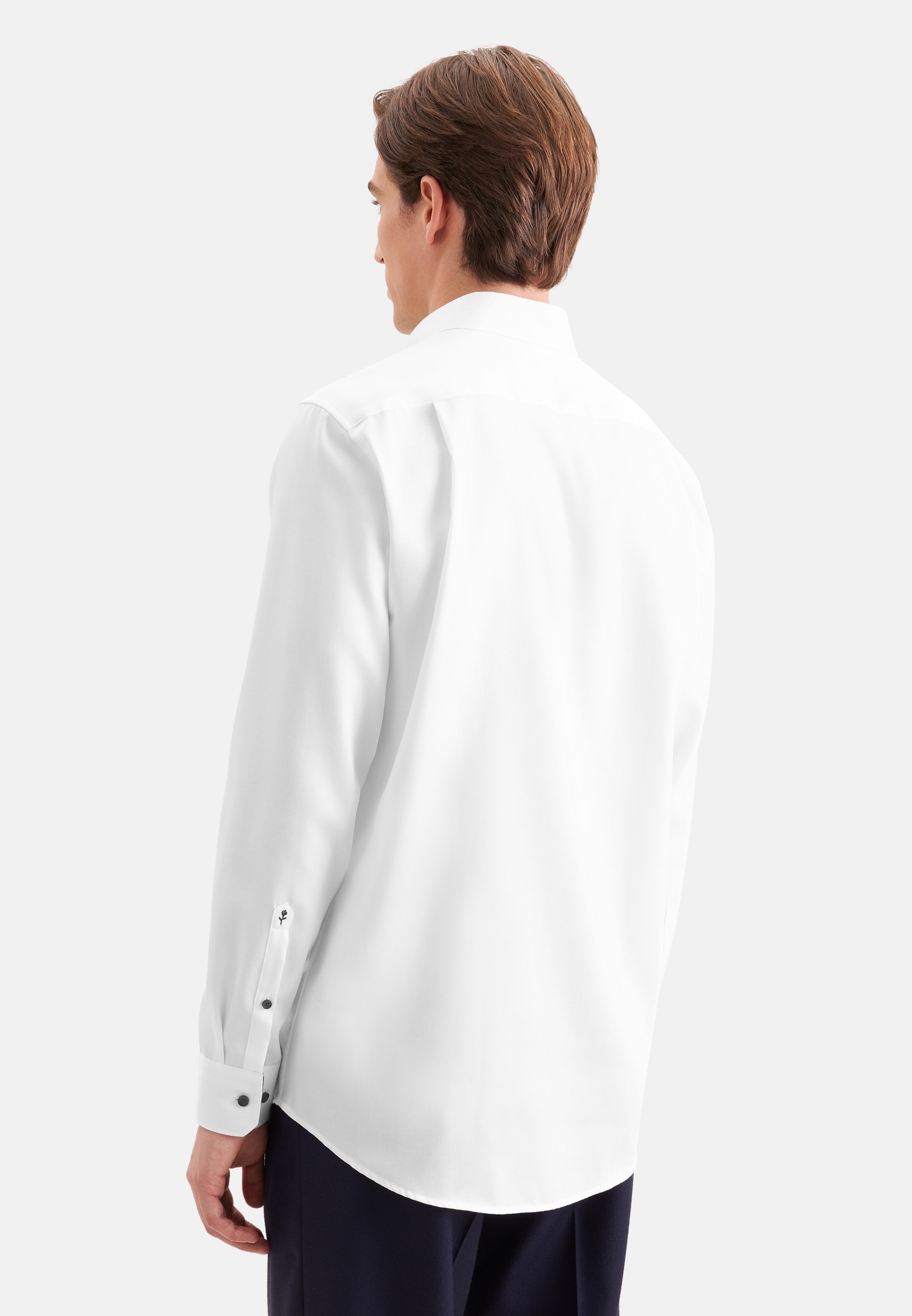 seidensticker Businesshemd »Schwarze Rose« Regular 1/1 Button-Down-Kragen Uni