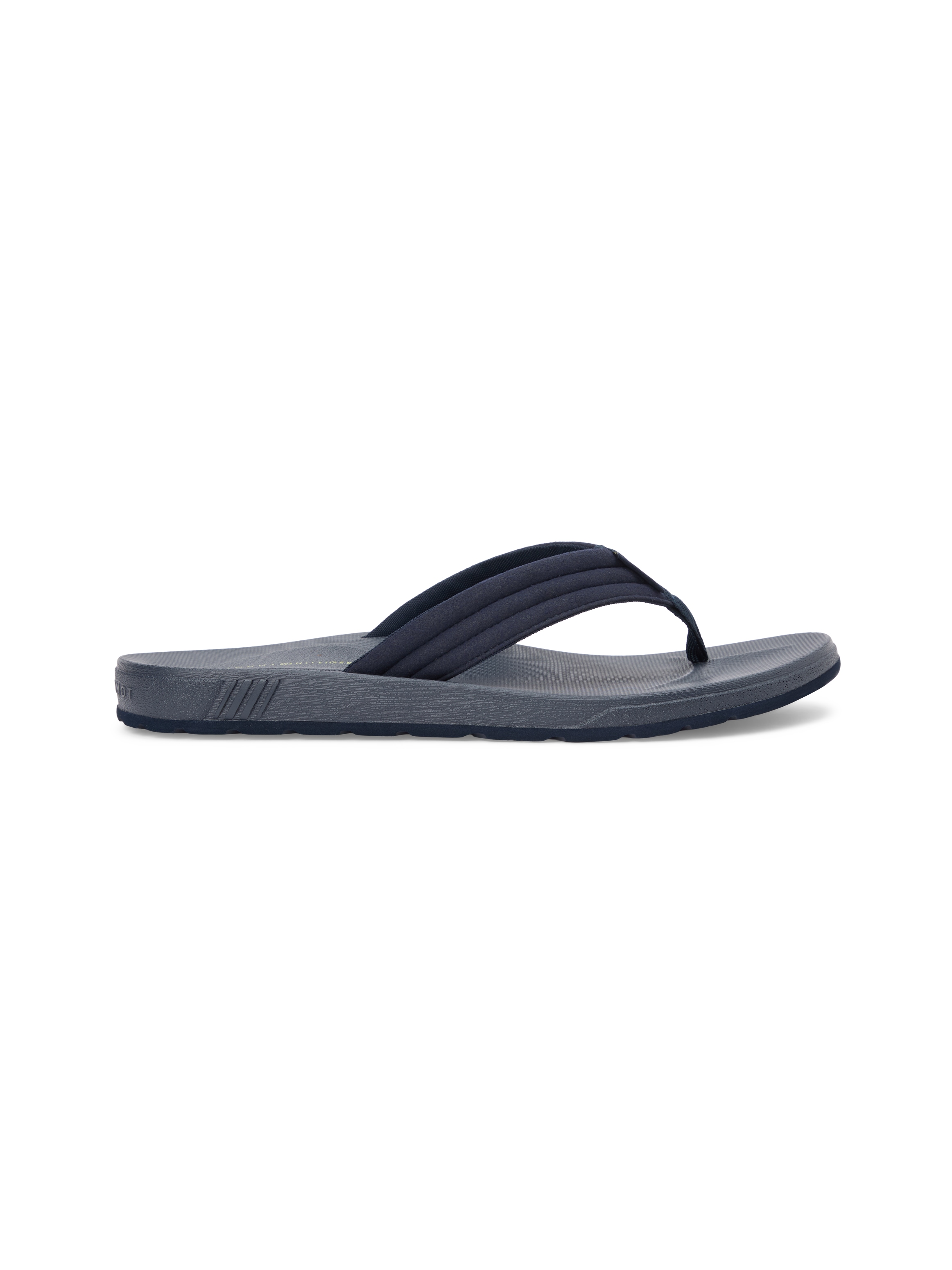 Tommy Hilfiger Zehentrenner »MOLDED HILFIGER LTH BEACH SANDAL«  Sommerschuh, Dianette, Flat mit dezentem Label