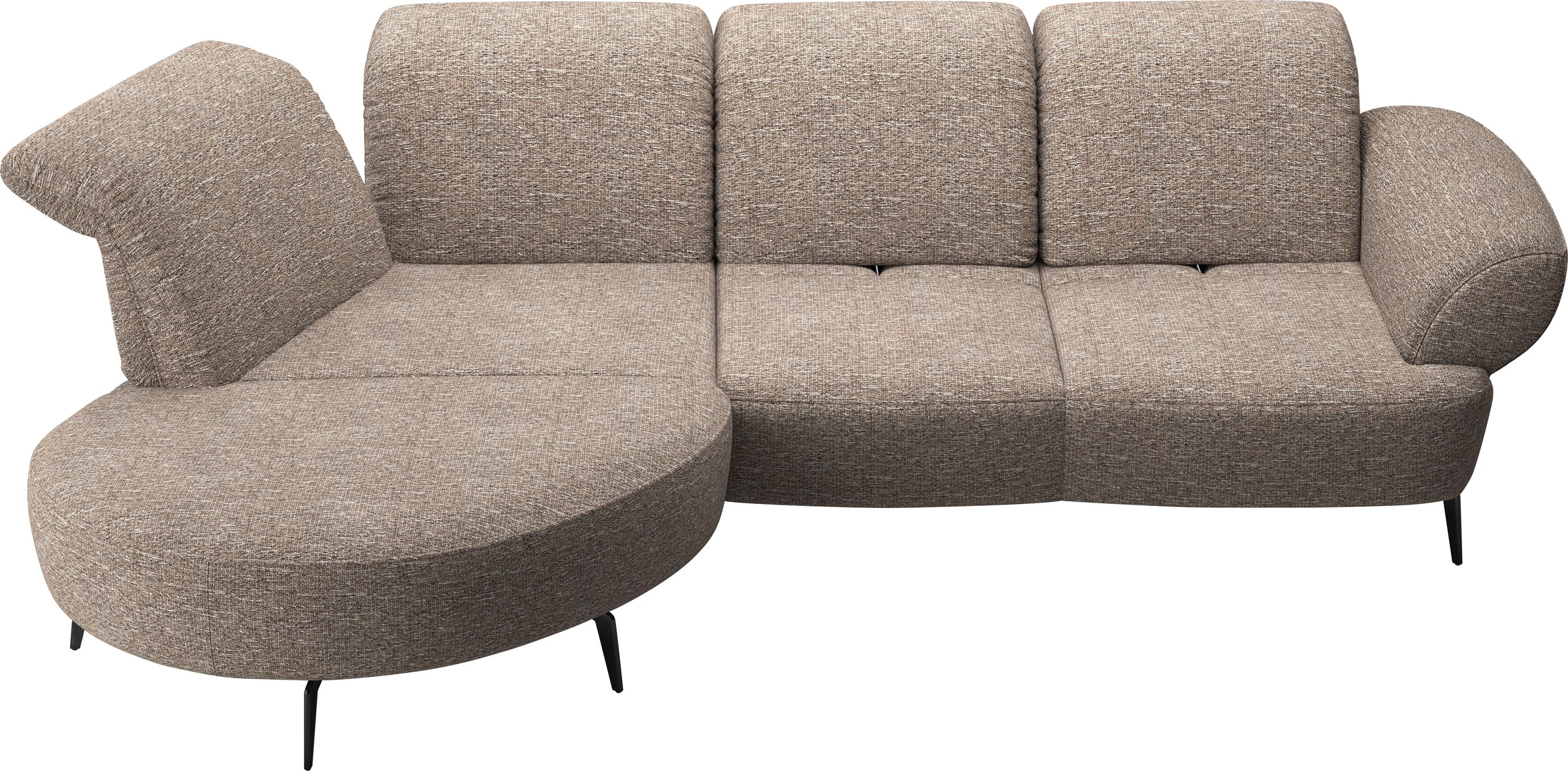 sit&more Ecksofa "Dance, L-Form, inkl. Sitztiefenverstellung" inkl. Click&S günstig online kaufen