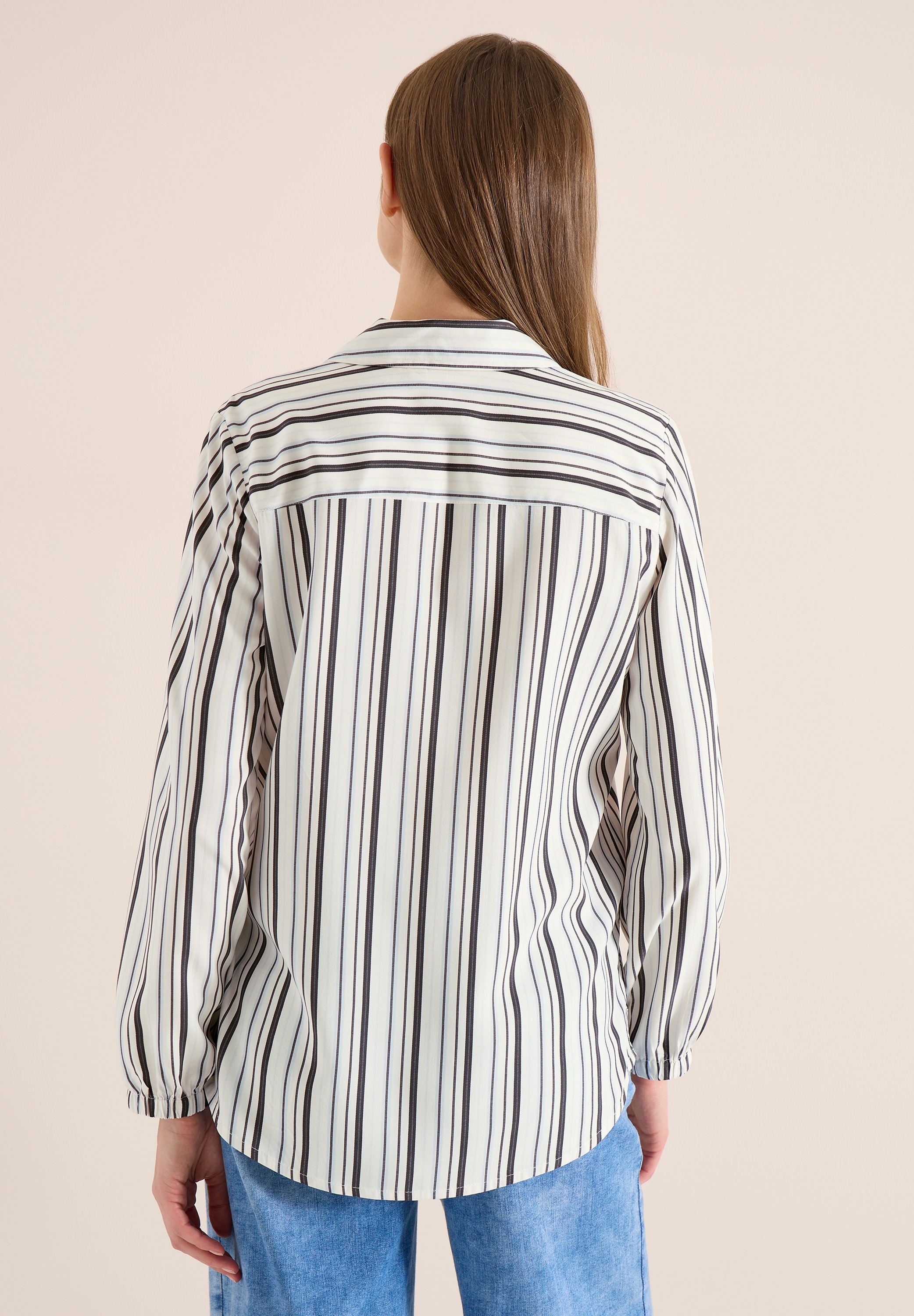 Cecil Langarmbluse aus softer Viskose günstig online kaufen